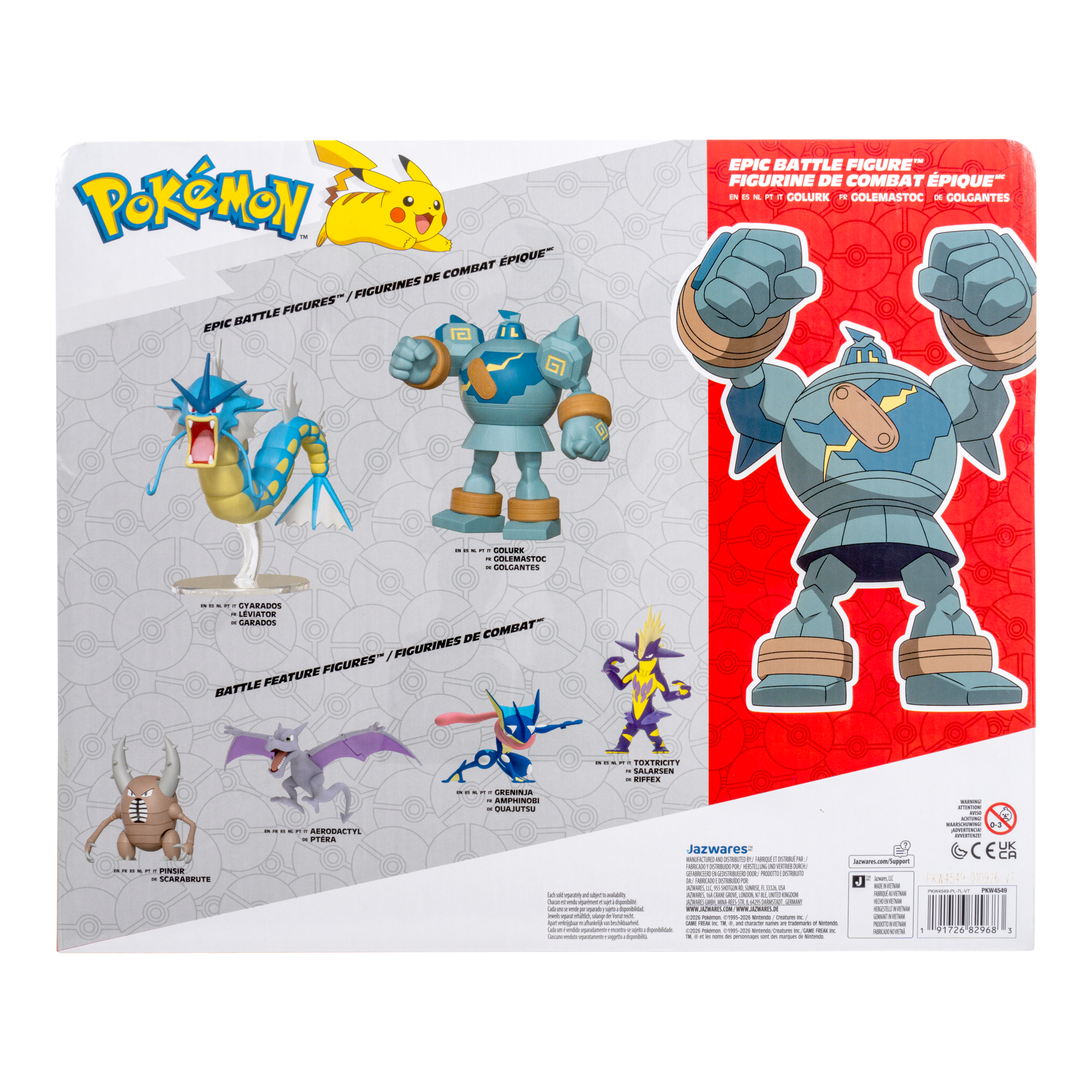 Pokémon Golurk 12-Inch Epic Battle Figure