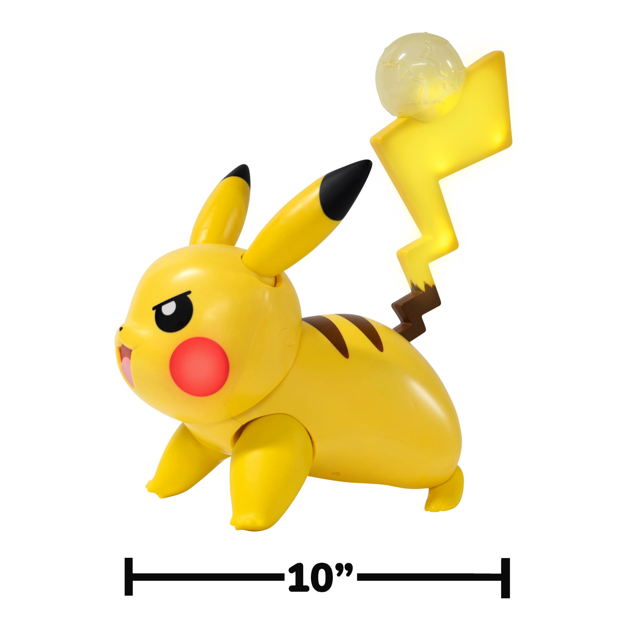 Pokémon Deluxe Electro Ball Pikachu Figure with Light FX