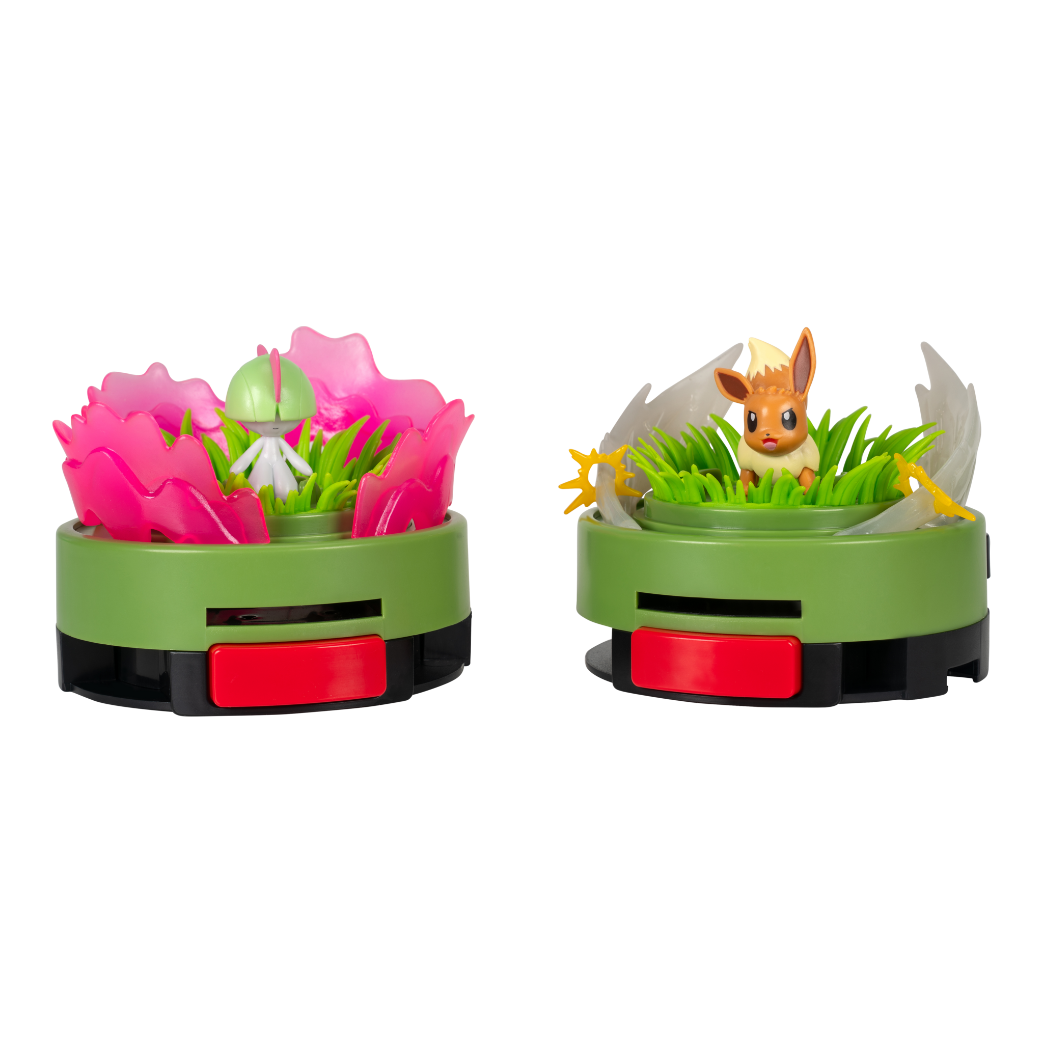 Pokémon Battle Disc Showdown Game with Eevee and Ralts