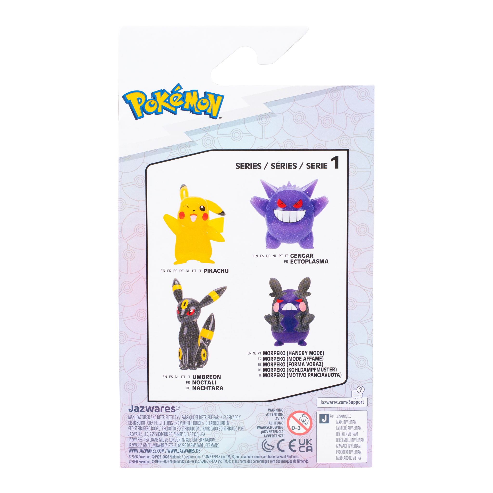 Pokémon Pikachu Glitter 3-Inch Battle Figure 30th Anniversary