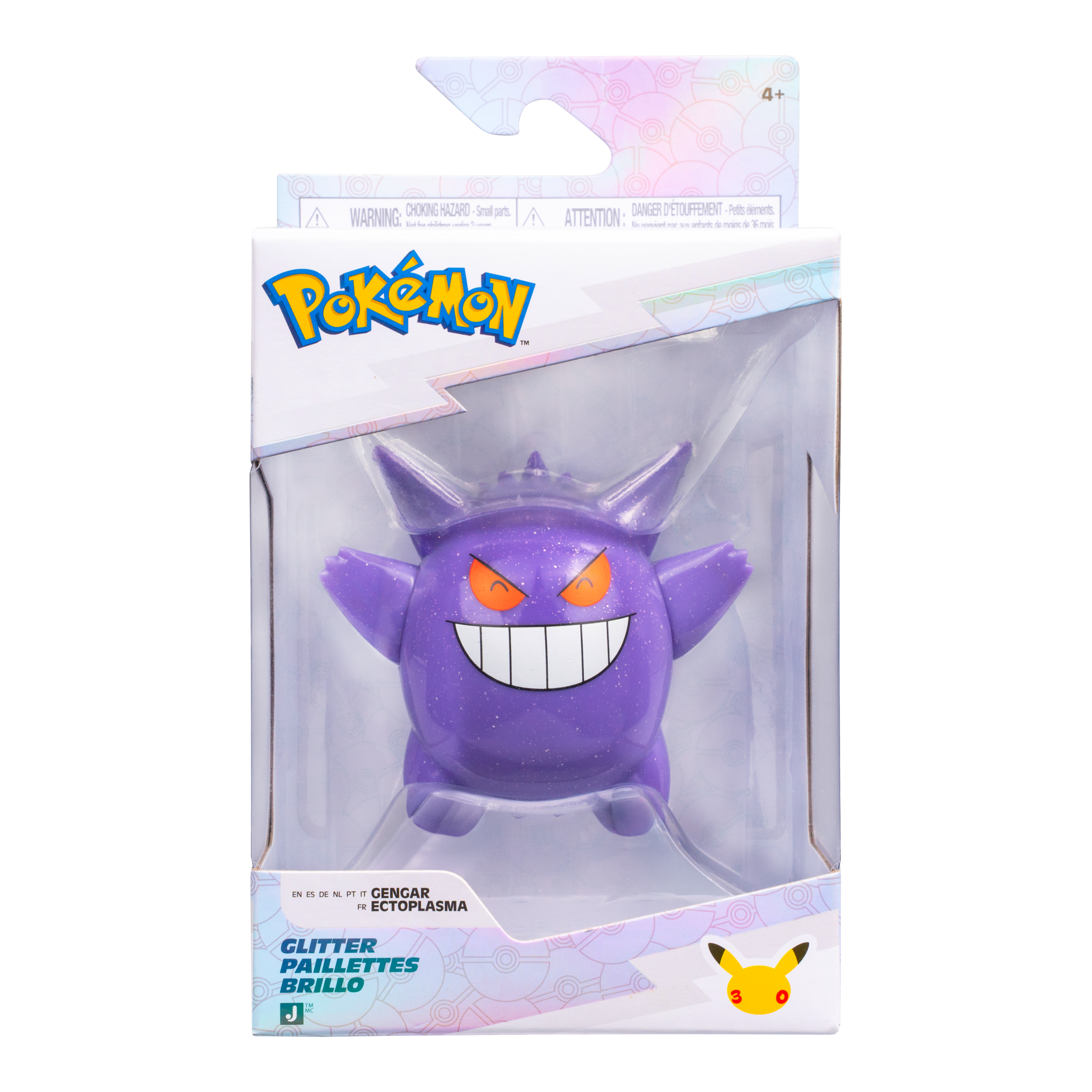Pokémon 30th Anniversary Glitter Battle Figure Gengar