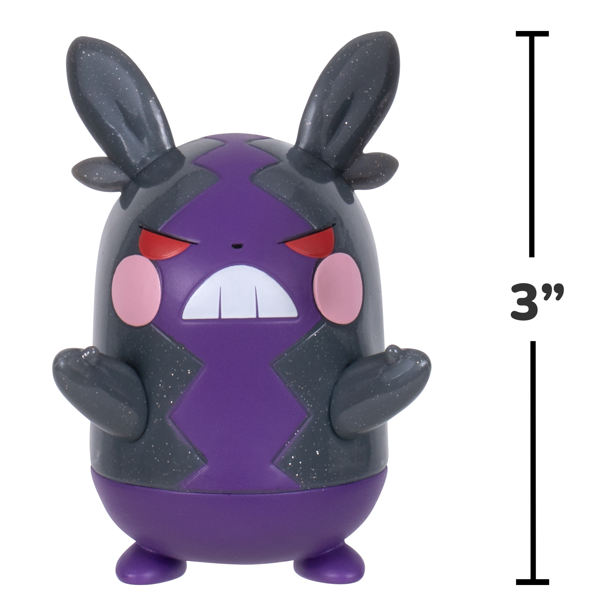 Jazwares Pokémon 30th Anniversary Glitter Battle Figure Morpeko