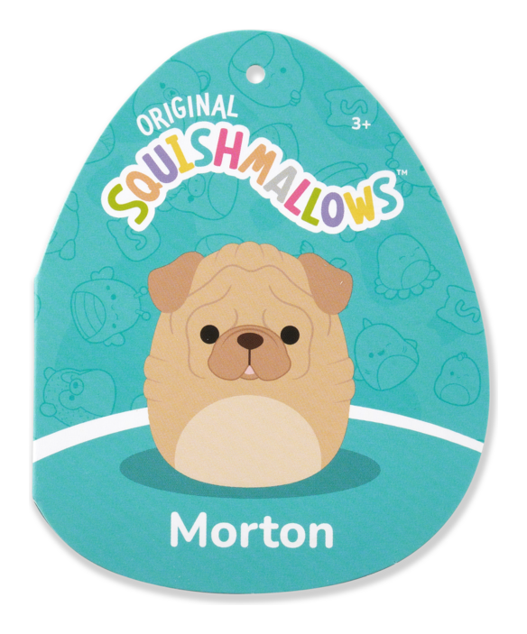 Squishmallows - 8in Morton the Brown Shar Pei