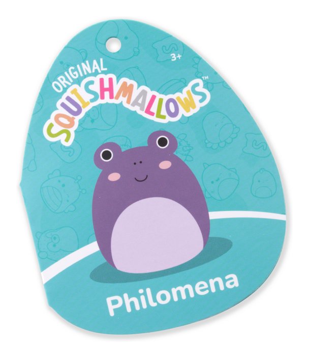 Squishmallows - 8in Philomena the Purple Toad