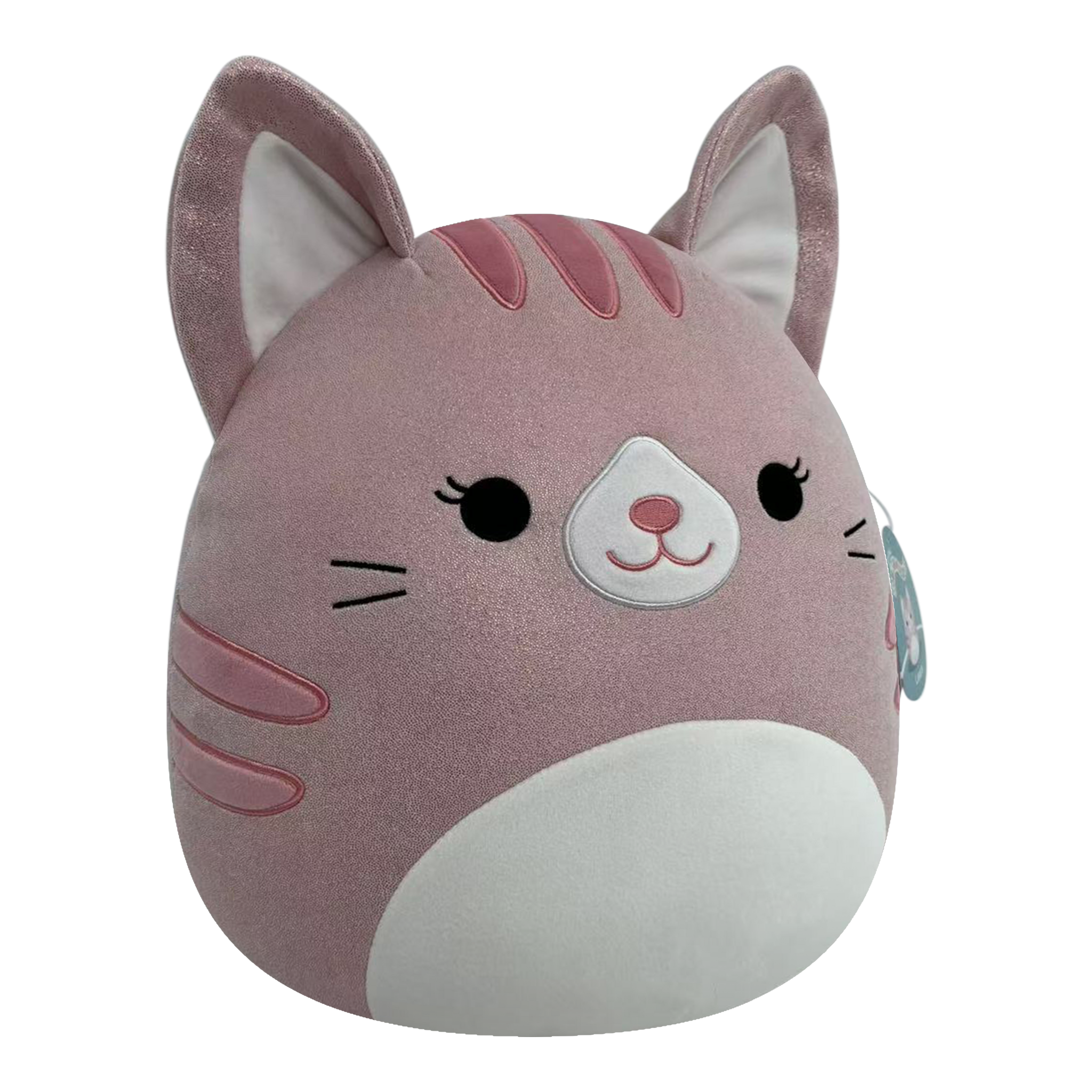 Squishmallows Laura Pink Tabby Cat 12-Inch Plush