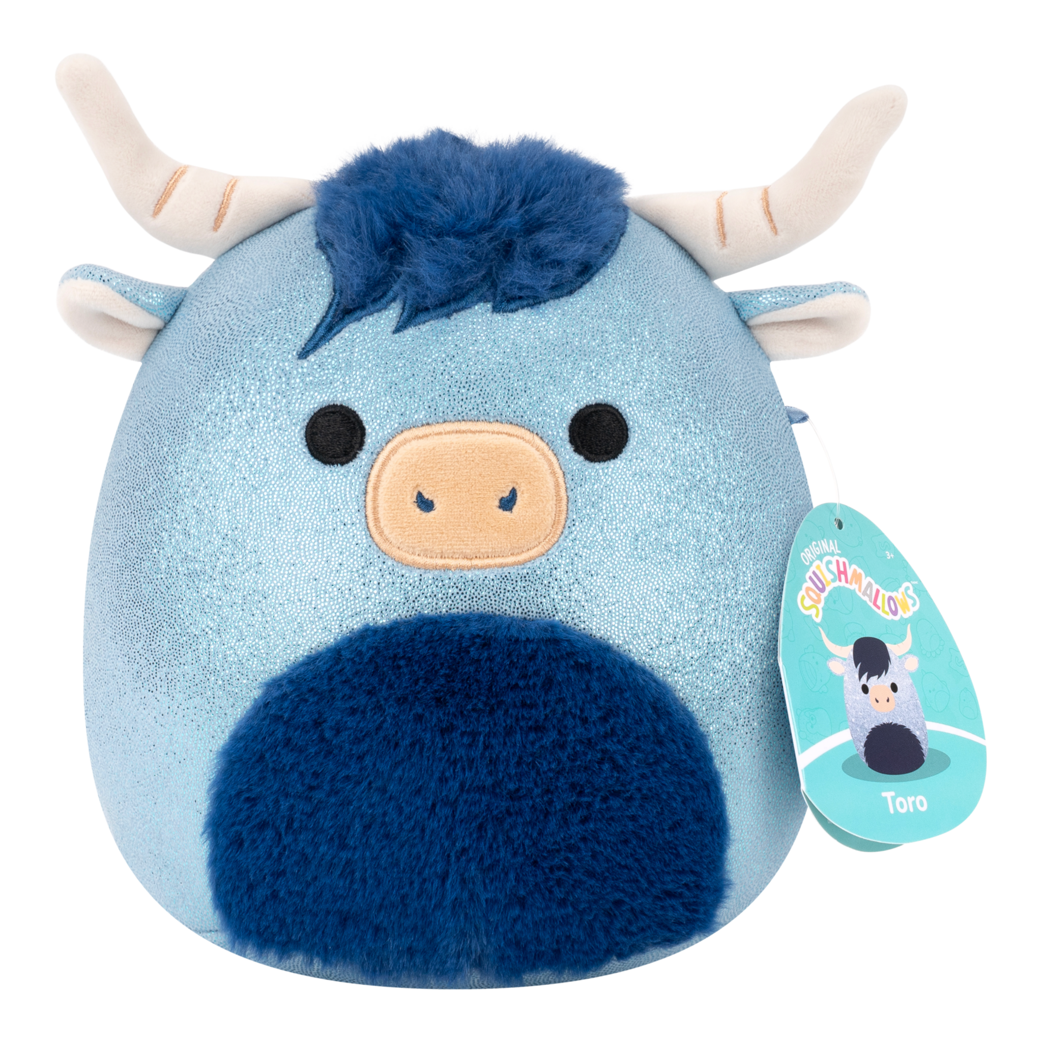 Squishmallows Toro the Blue Highland Cow 16-Inch Plush