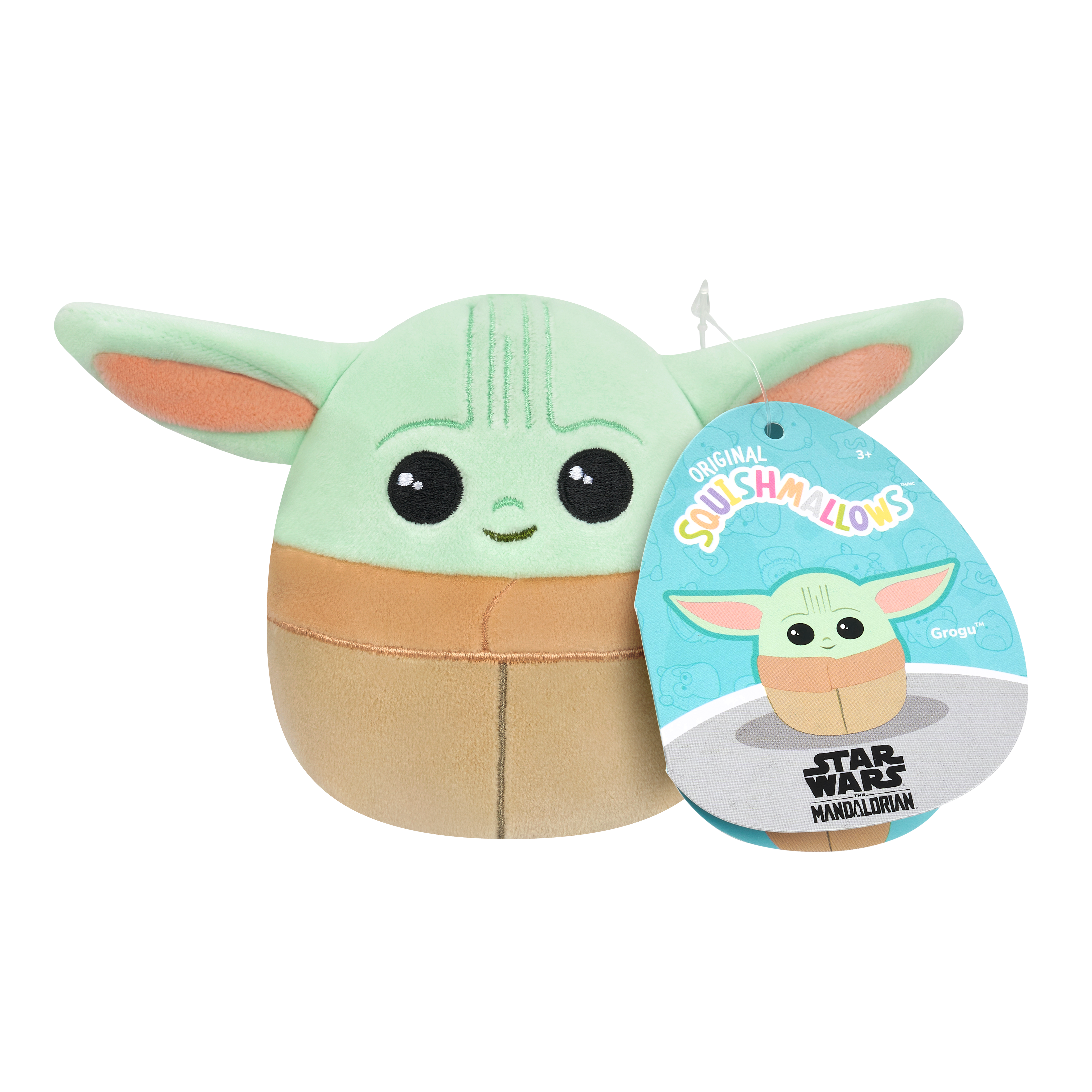 Squishmallows Star Wars The Mandalorian with Grogu Plush 2-Pack
