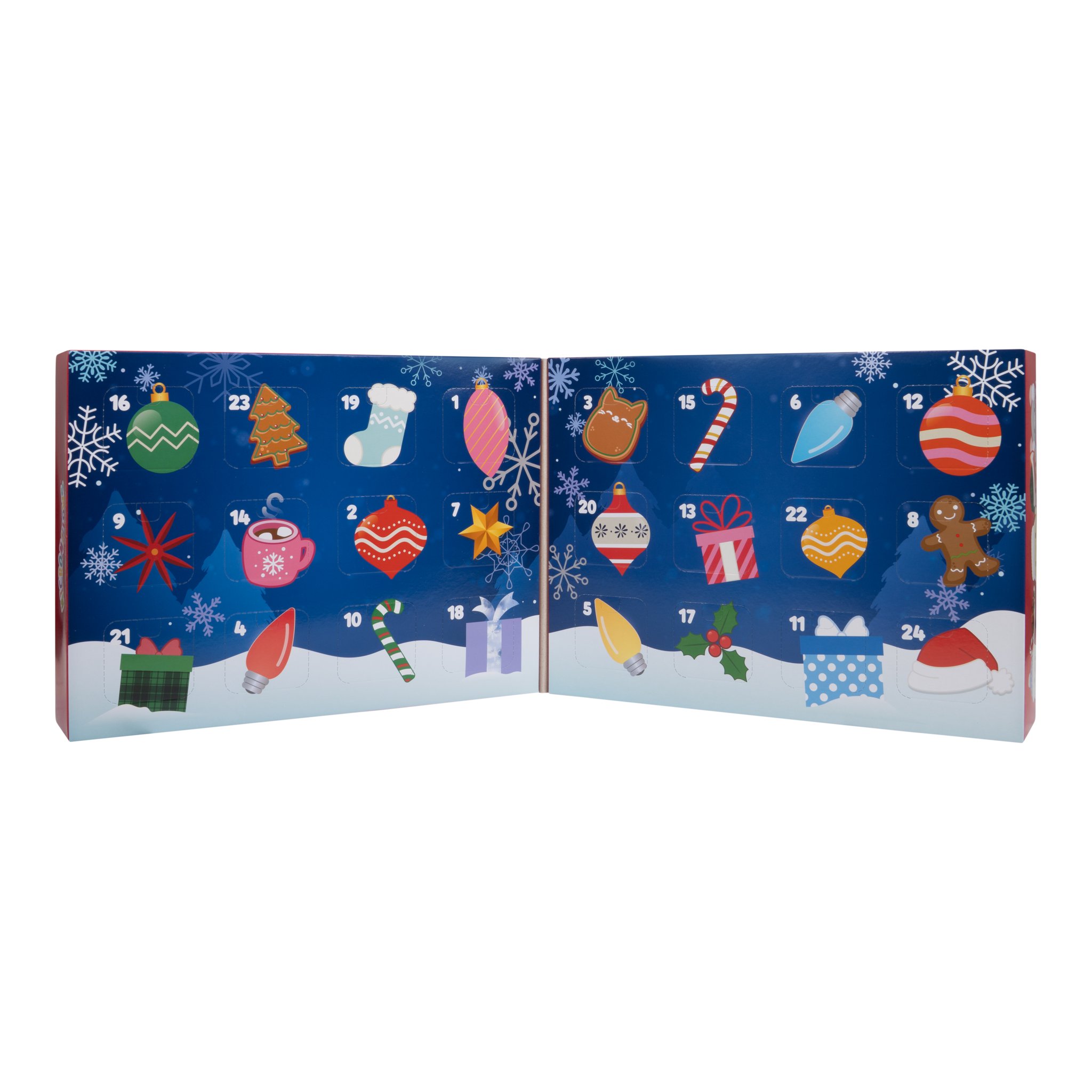Squishmallows Micromallows 24-Day Holiday Advent Calendar – 24 Mini Plush Toys