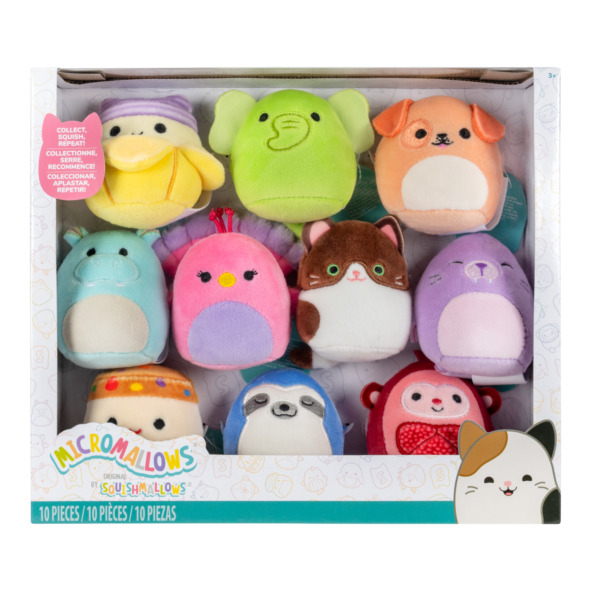 Squishmallows Micromallows 2.5-Inch Plush 10-Pack