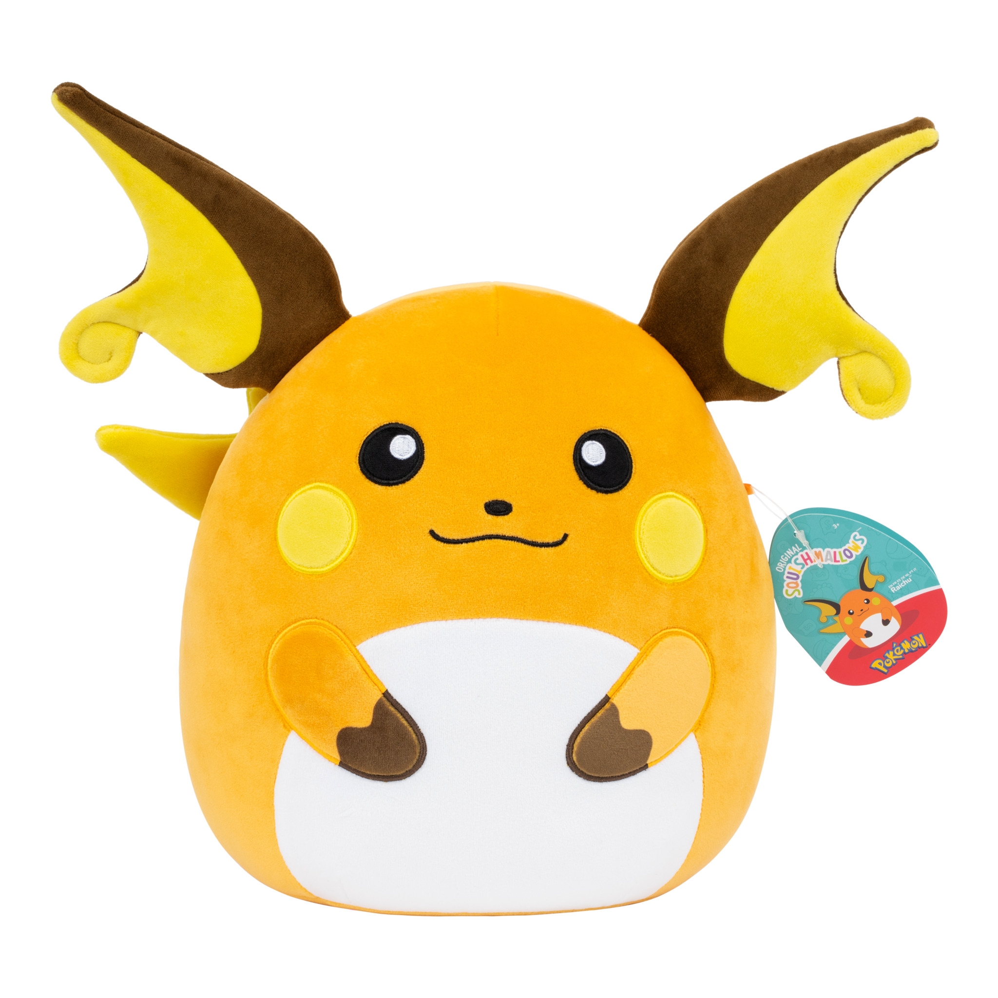 Squishmallows Pokémon Raichu 10-Inch Plush