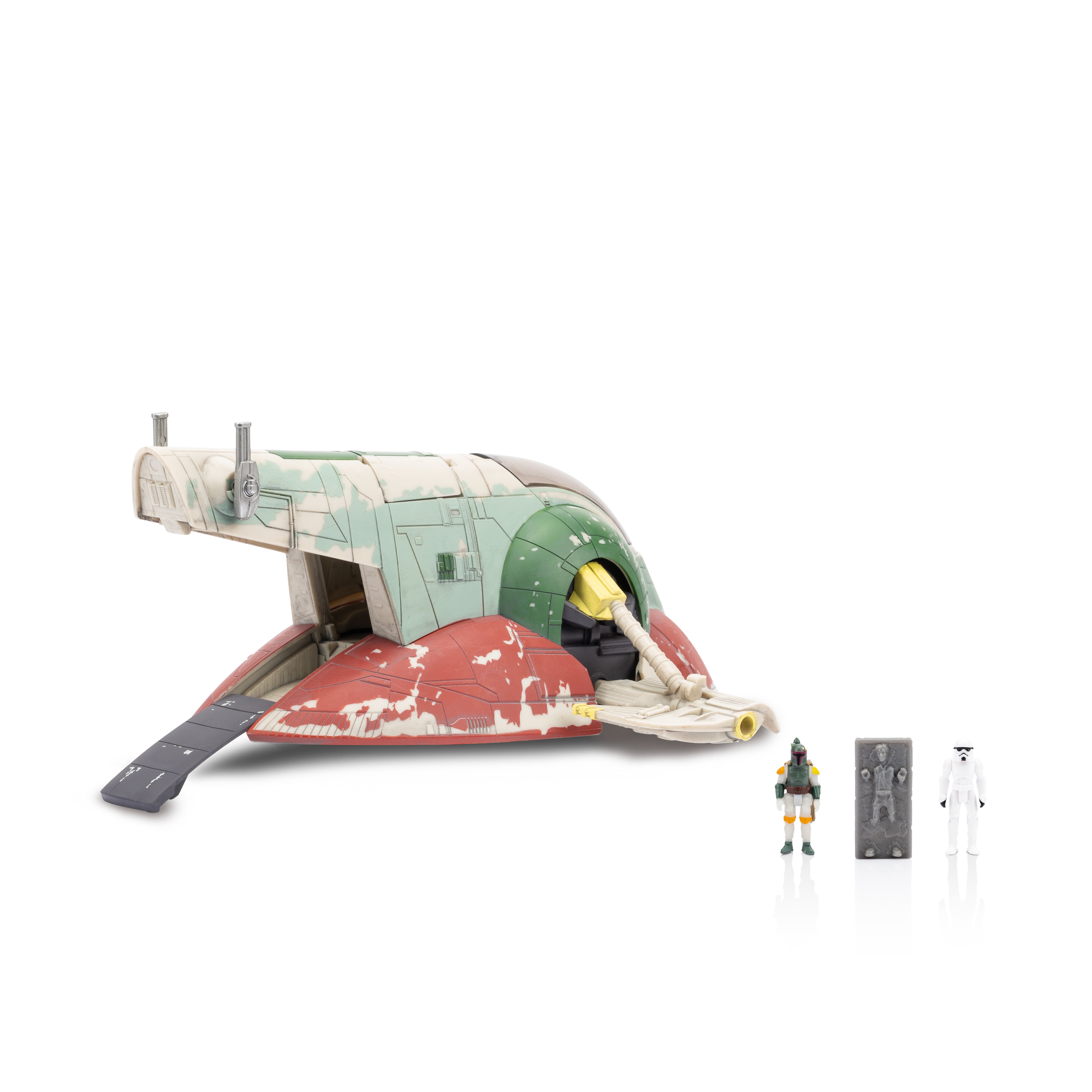 Star Wars Micro Galaxy Squadron Boba Fett's Starship Deluxe Vehicle