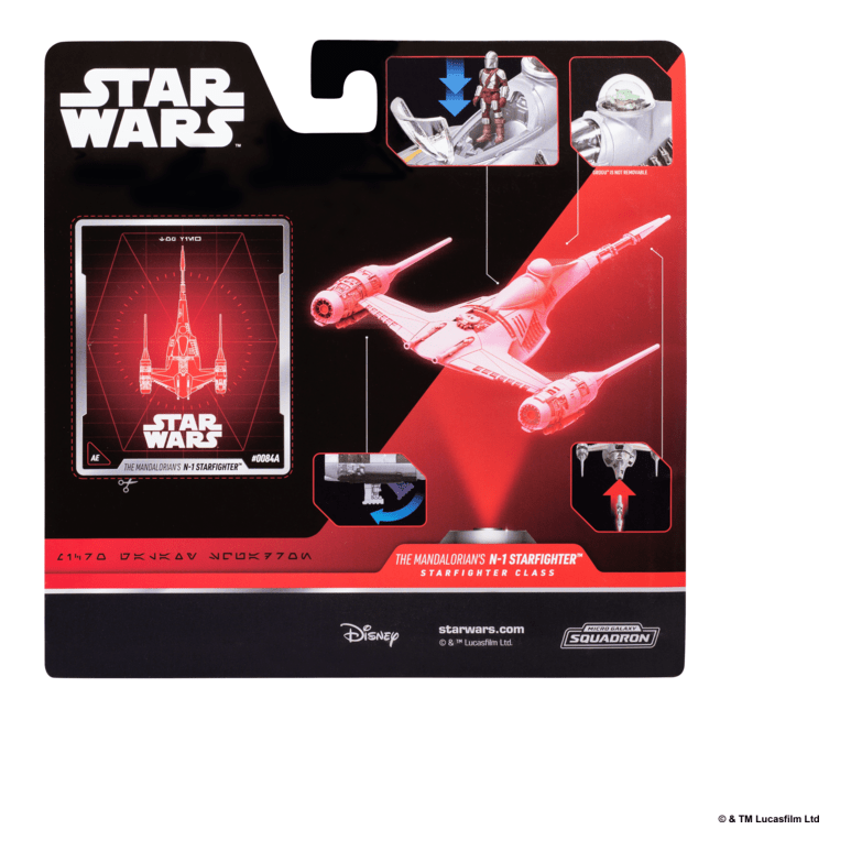Star Wars Micro Galaxy Squadron The Mandalorian’s N-1 Starfighter Armada Edition