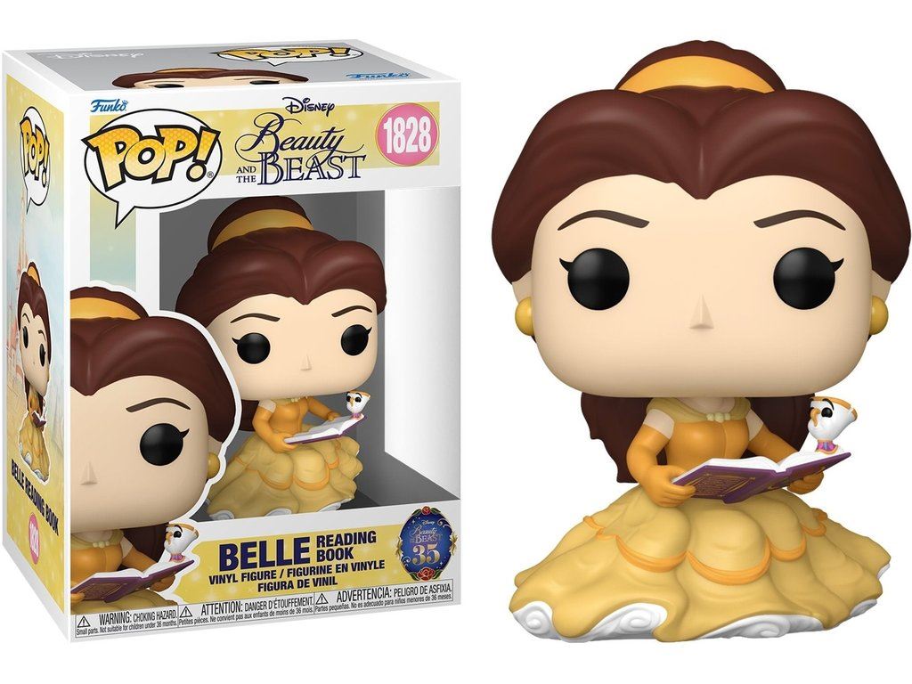 Funko Pop! Vinyl Disney Beauty and the Beast Belle Reading Book #1828