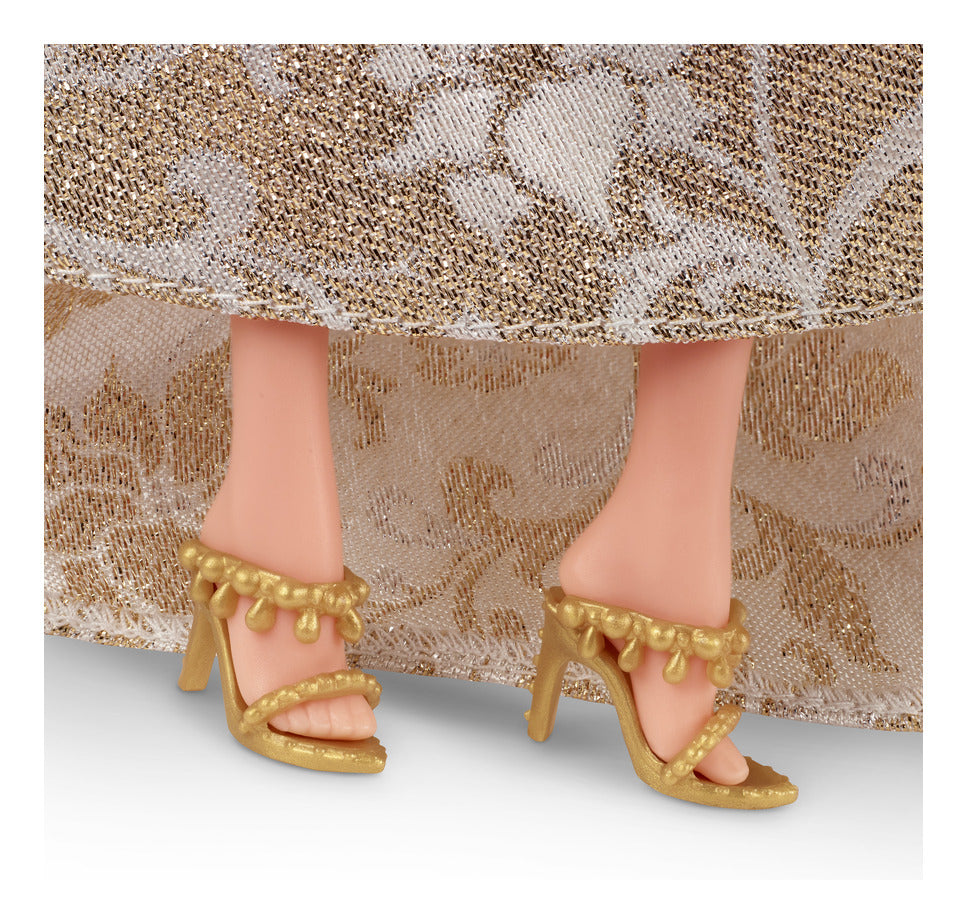 Barbie Signature 2025 Holiday Doll in Gold Gown
