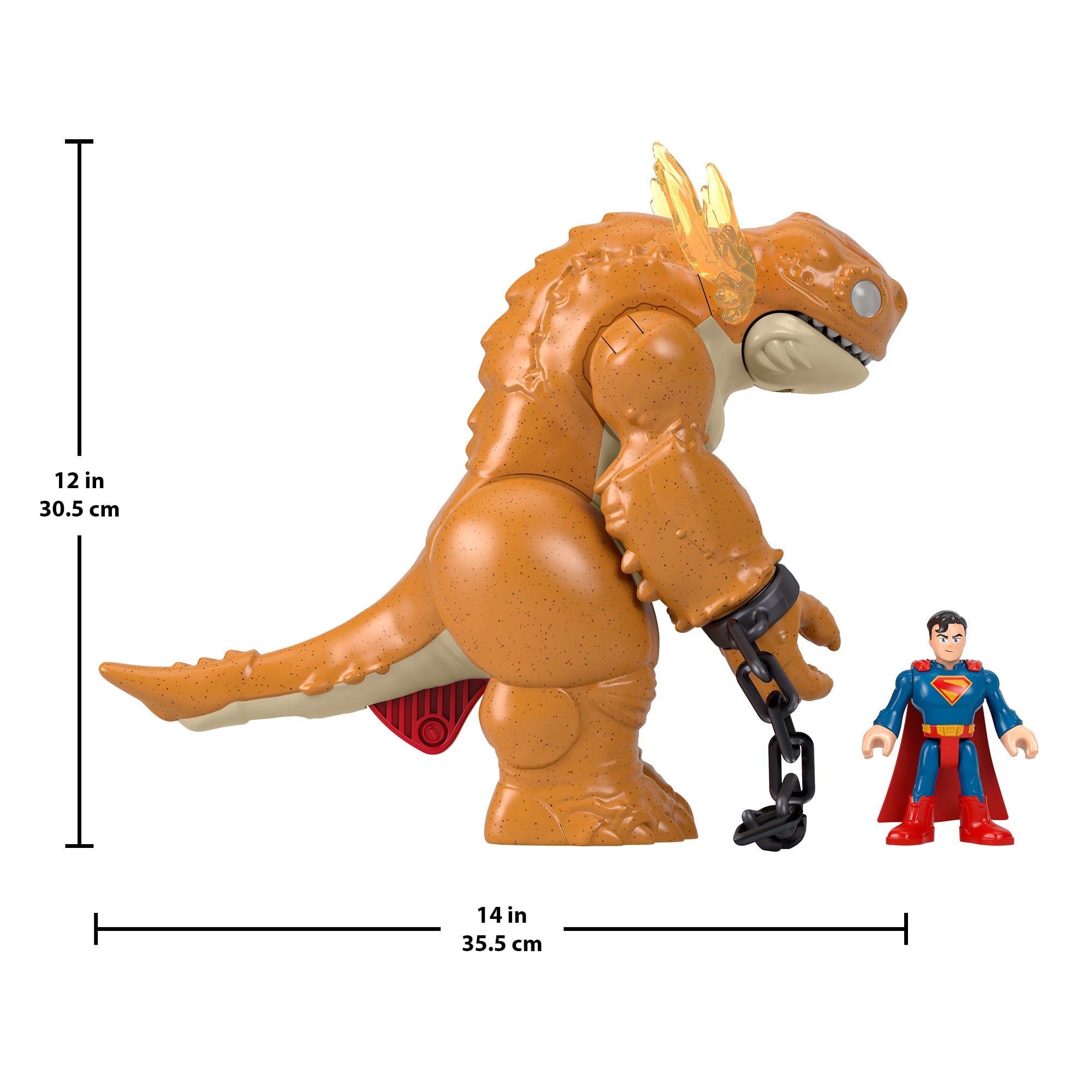 Fisher-Price Imaginext DC Super Friends Superman Kaiju Clash