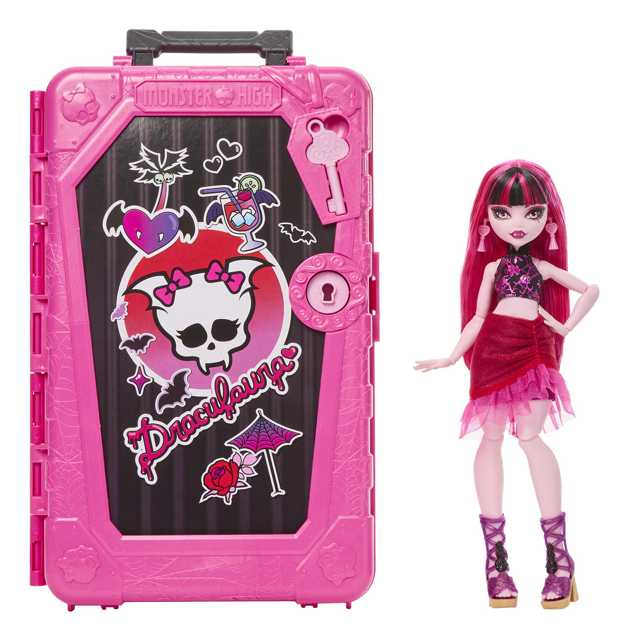 Monster High Skulltimate Secrets Gore-Geous Oasis Draculaura Doll and Playset