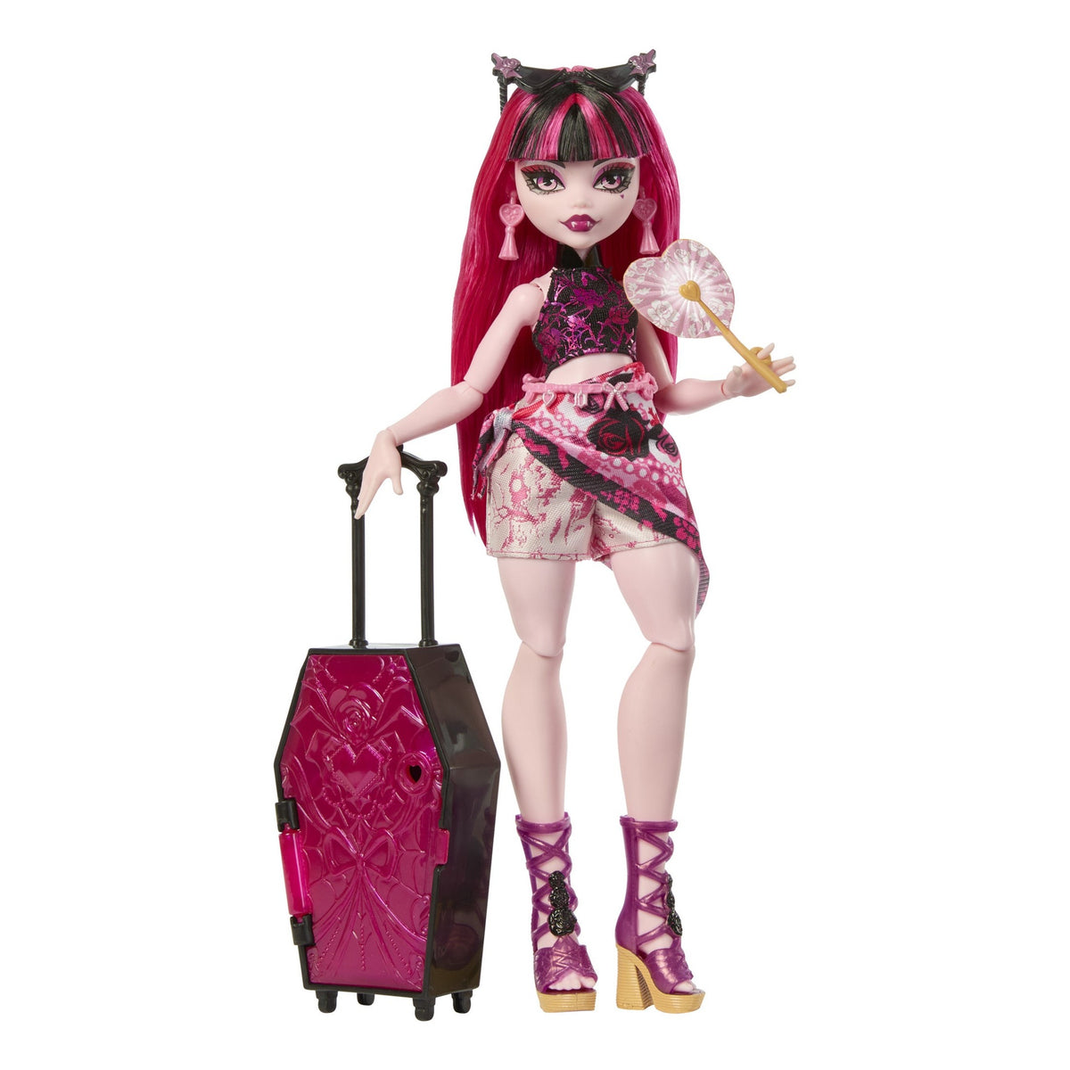 Monster High Skulltimate Secrets Gore-Geous Oasis Draculaura Doll and Playset