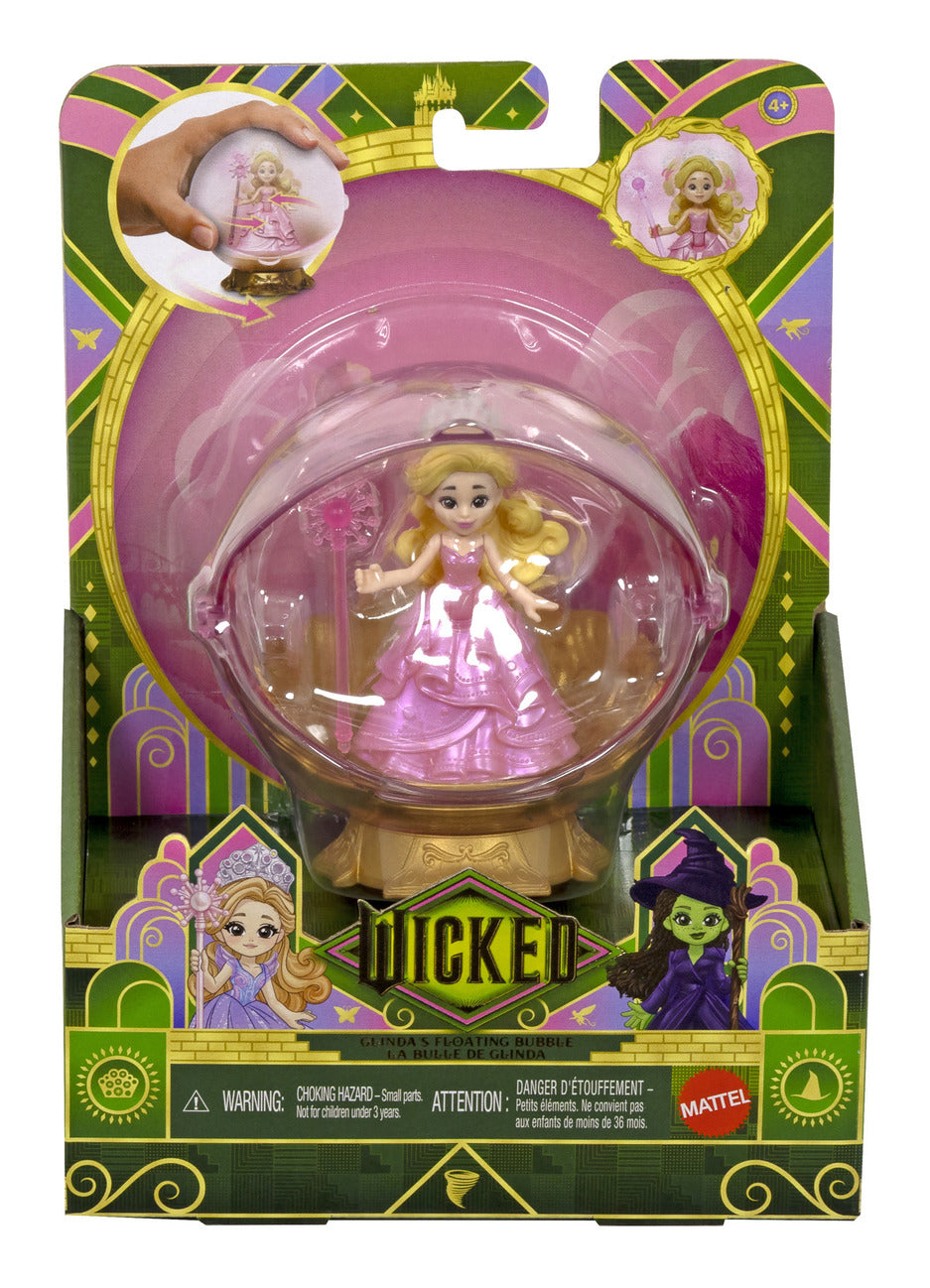Wicked Glinda’s Floating Bubble Toy with Vehicle and Small Doll