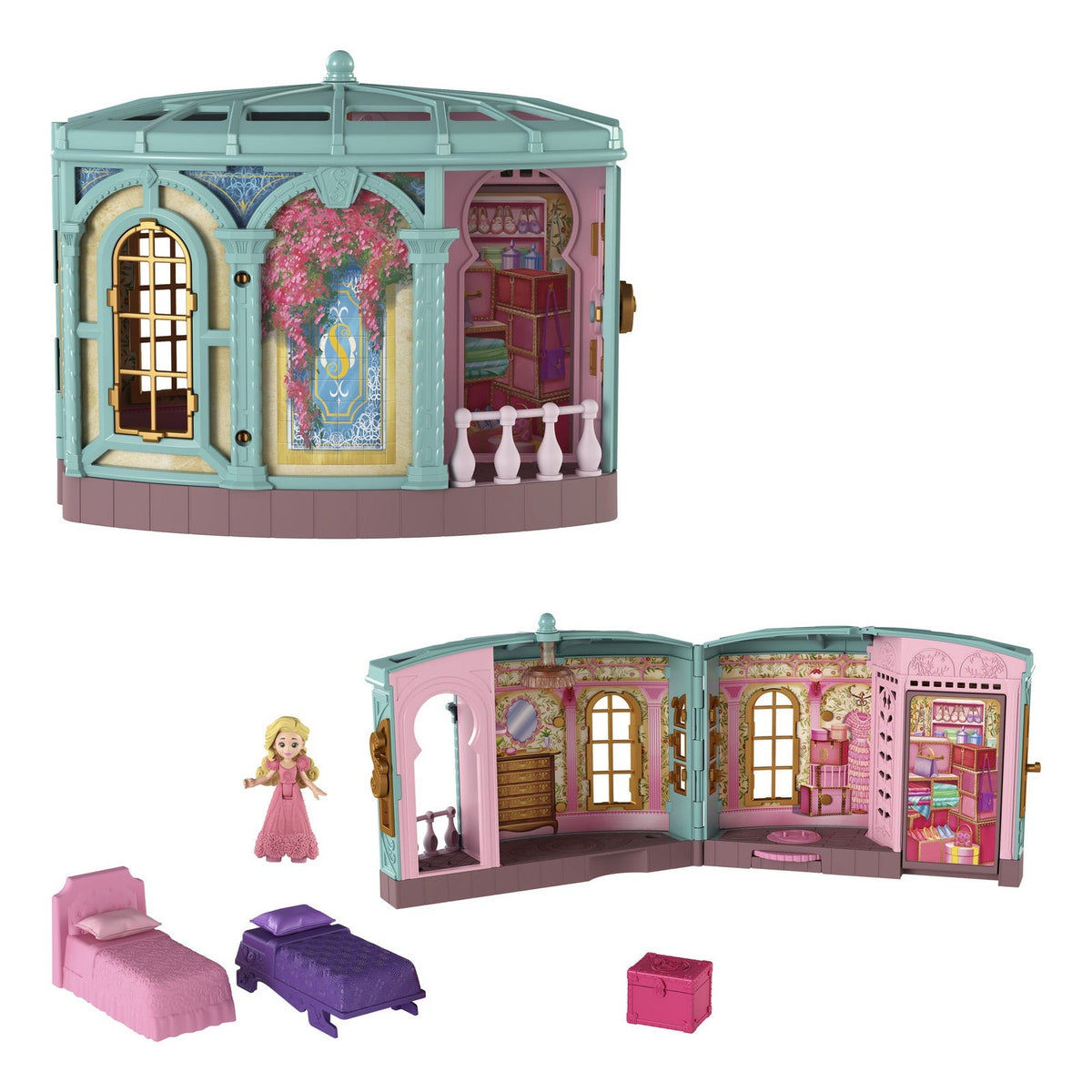 Mattel Wicked Glinda's So Popular Dorm Small Doll Playset