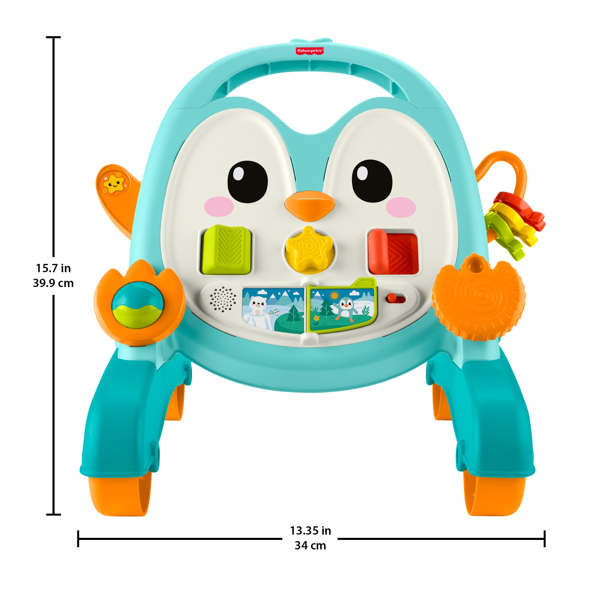 Fisher-Price 2-in-1 Musical Penguin Activity Walker