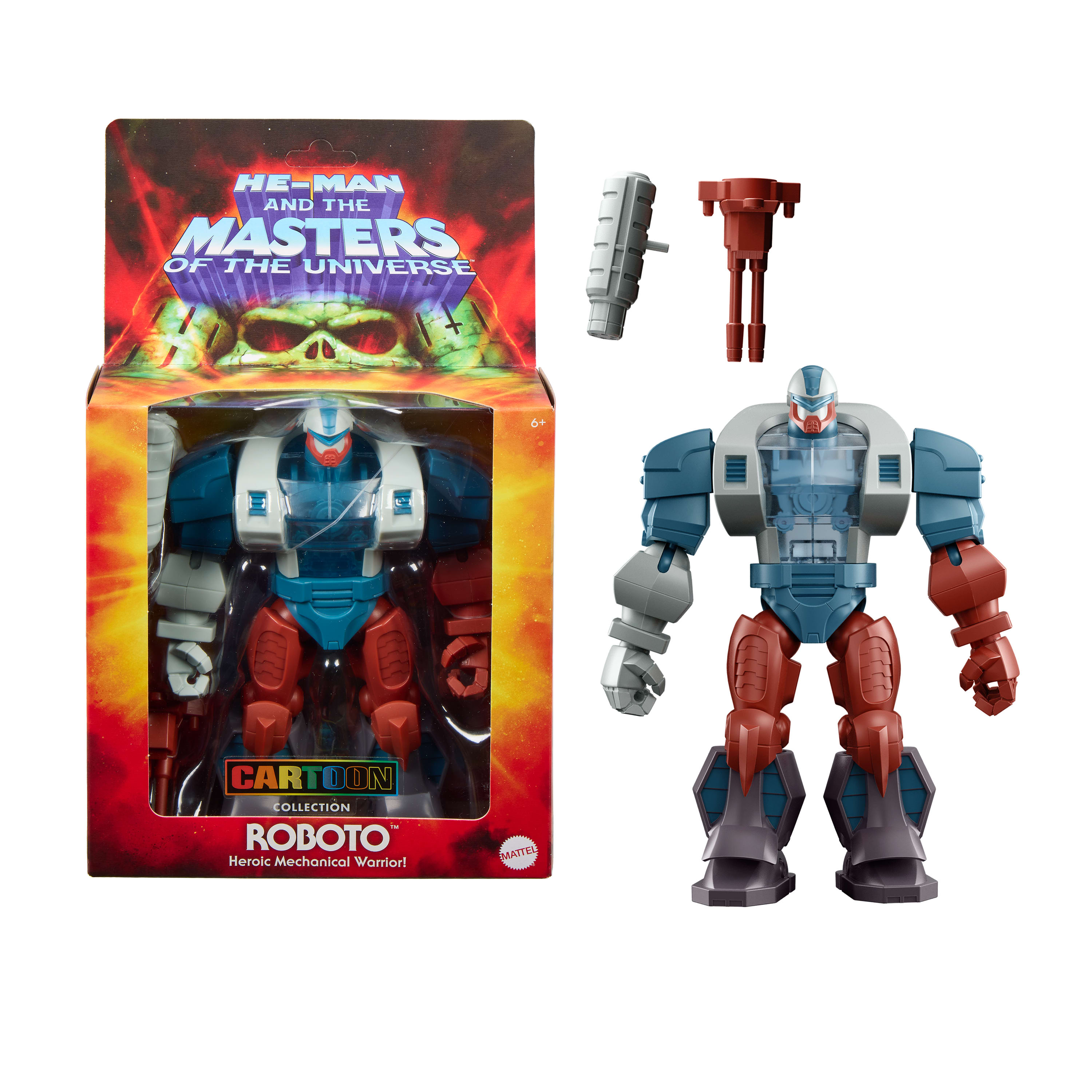 Mattel Masters of the Universe Origins Deluxe Roboto 200X Action Figure