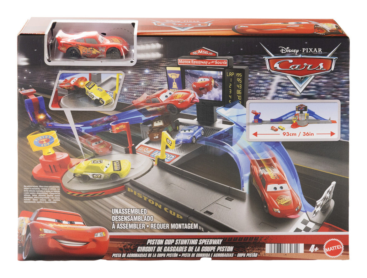 Mattel Disney Pixar Cars Piston Cup Stunting Speedway Playset