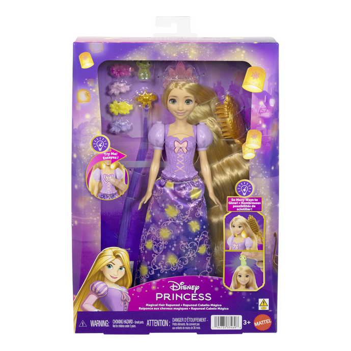 Mattel Disney Princess Magical Hair Rapunzel Doll