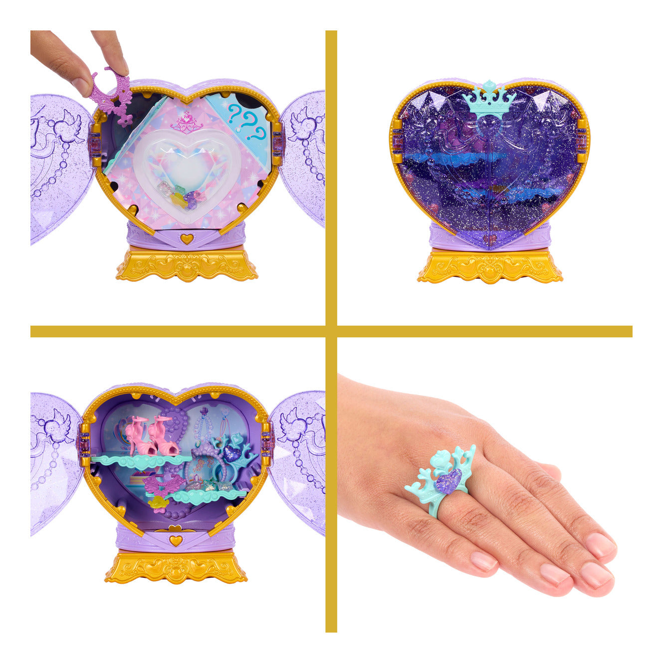 Disney Princess Jewel Reveal Ariel Doll with 8 Surprises