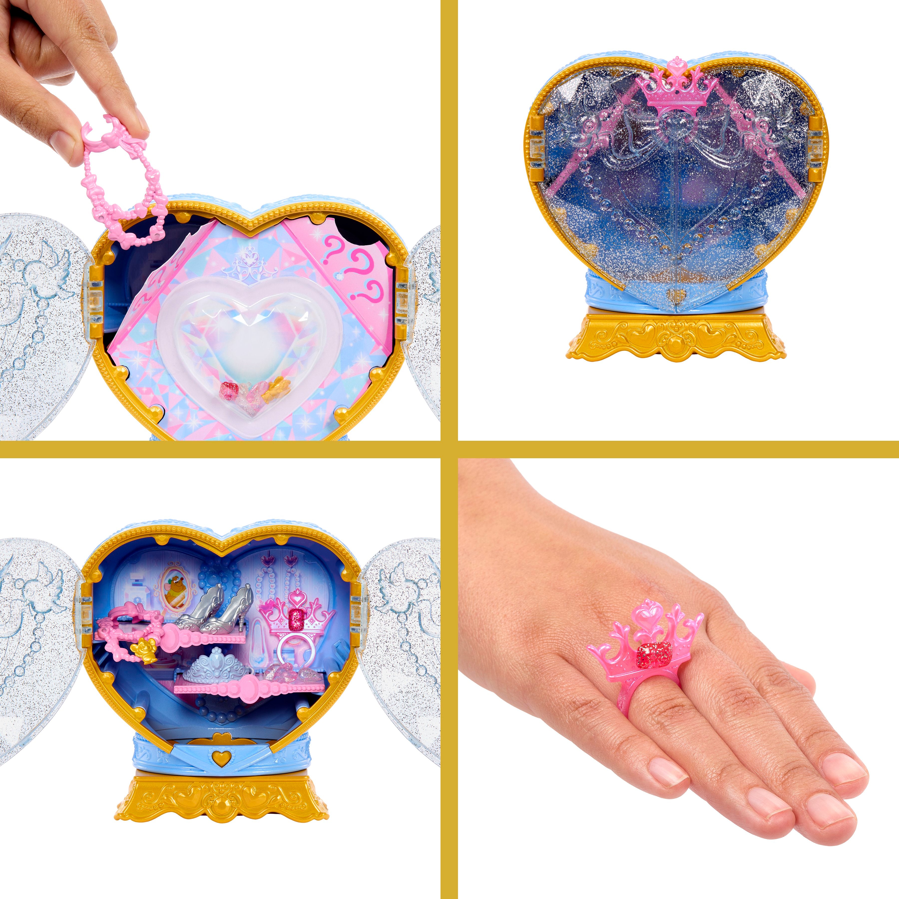 Disney Princess Jewel Reveal Cinderella Doll with 8 Surprises