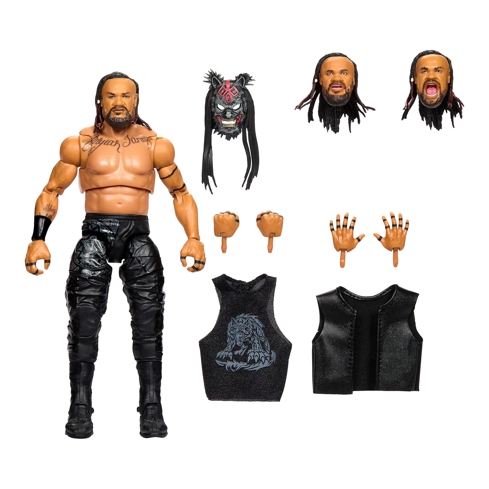 Mattel WWE Ultimate Edition Jacob Fatu Action Figure