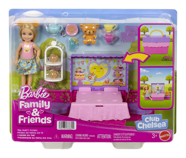 Barbie Chelsea Pop-Up Tea Party Picnic Playset