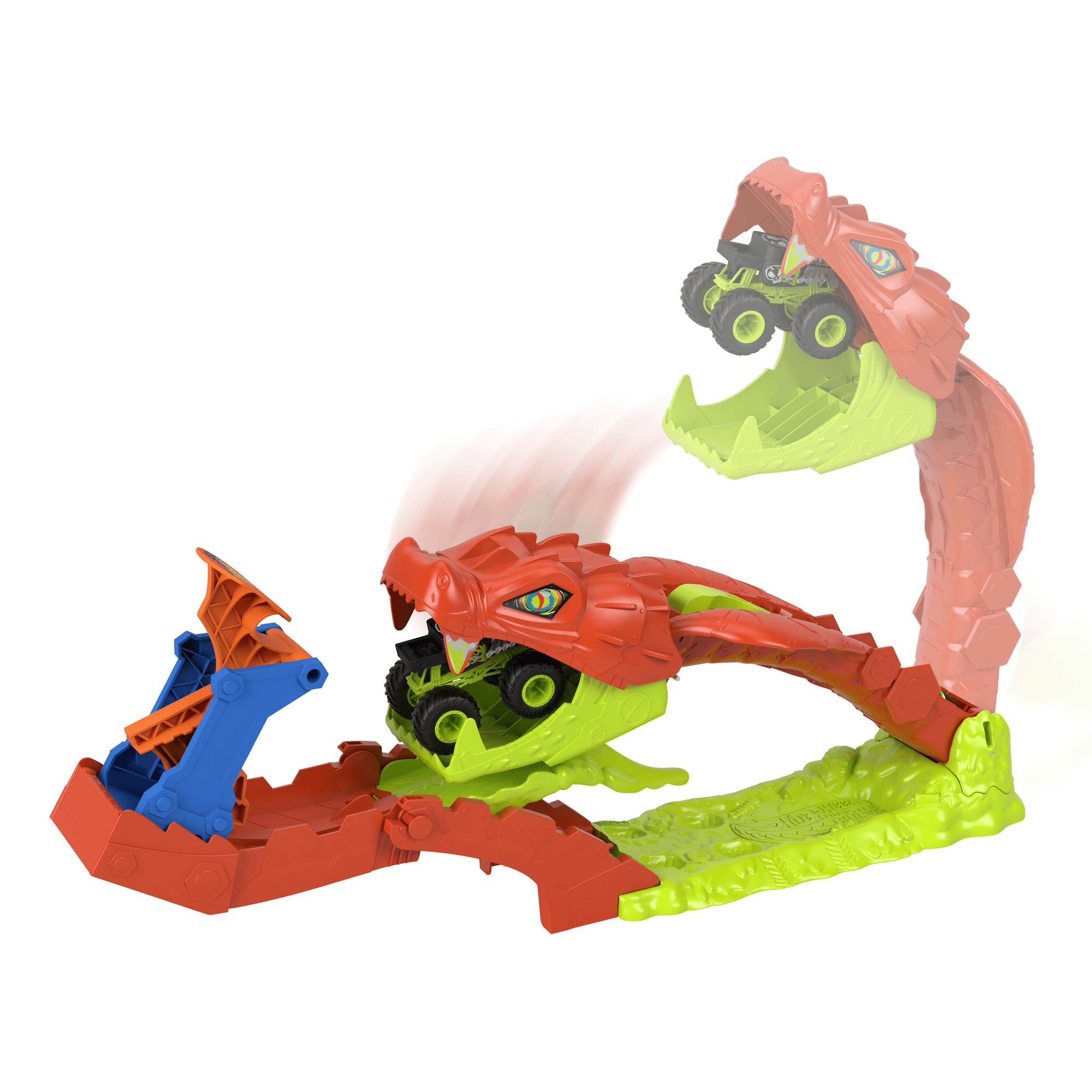 Hot Wheels Trucks Snake Slam Takedown Ultimate Edition Authentic Die-Cast Collectible Truck