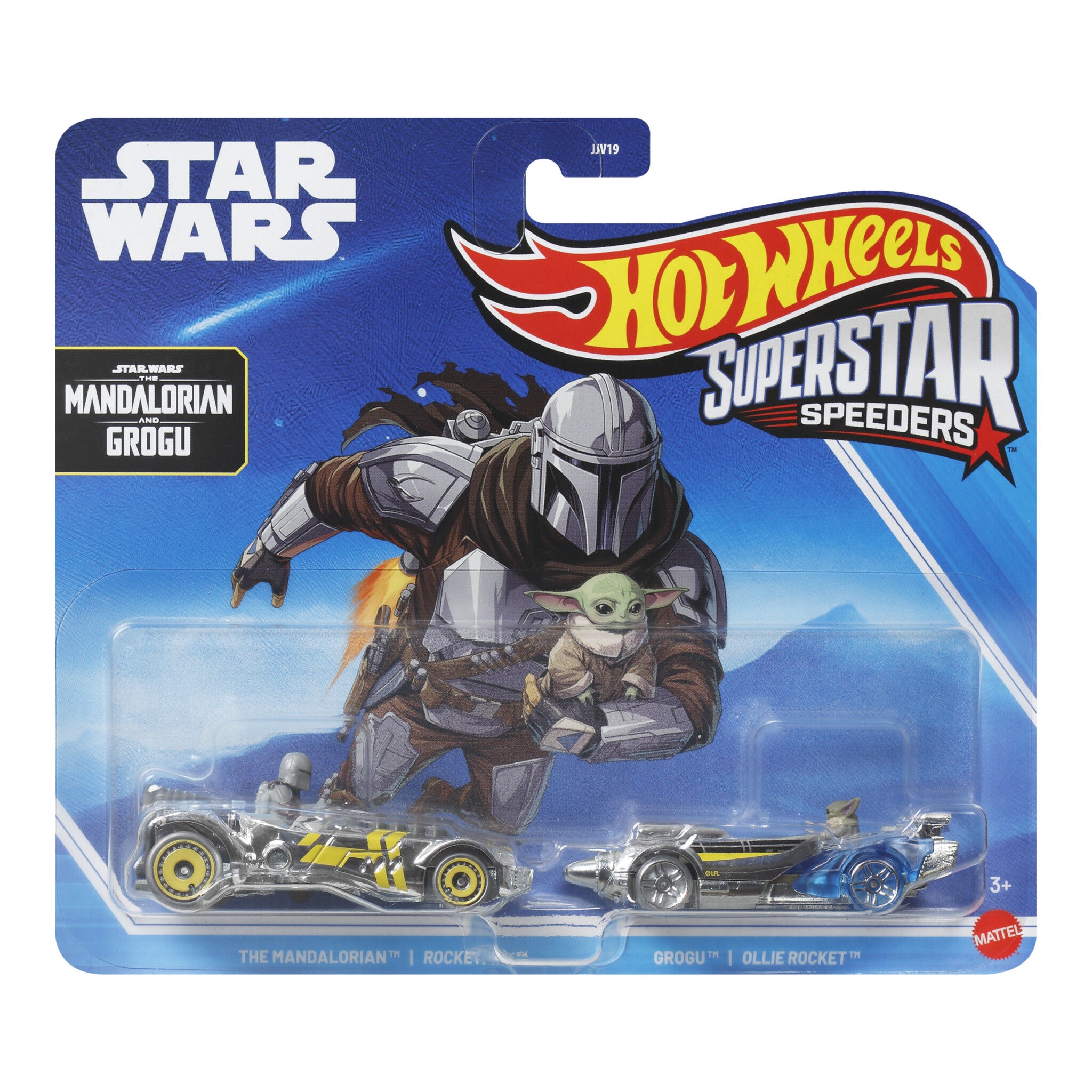 Hot Wheels Superstar Speeders Star Wars The Mandalorian & Grogu 2 Pack