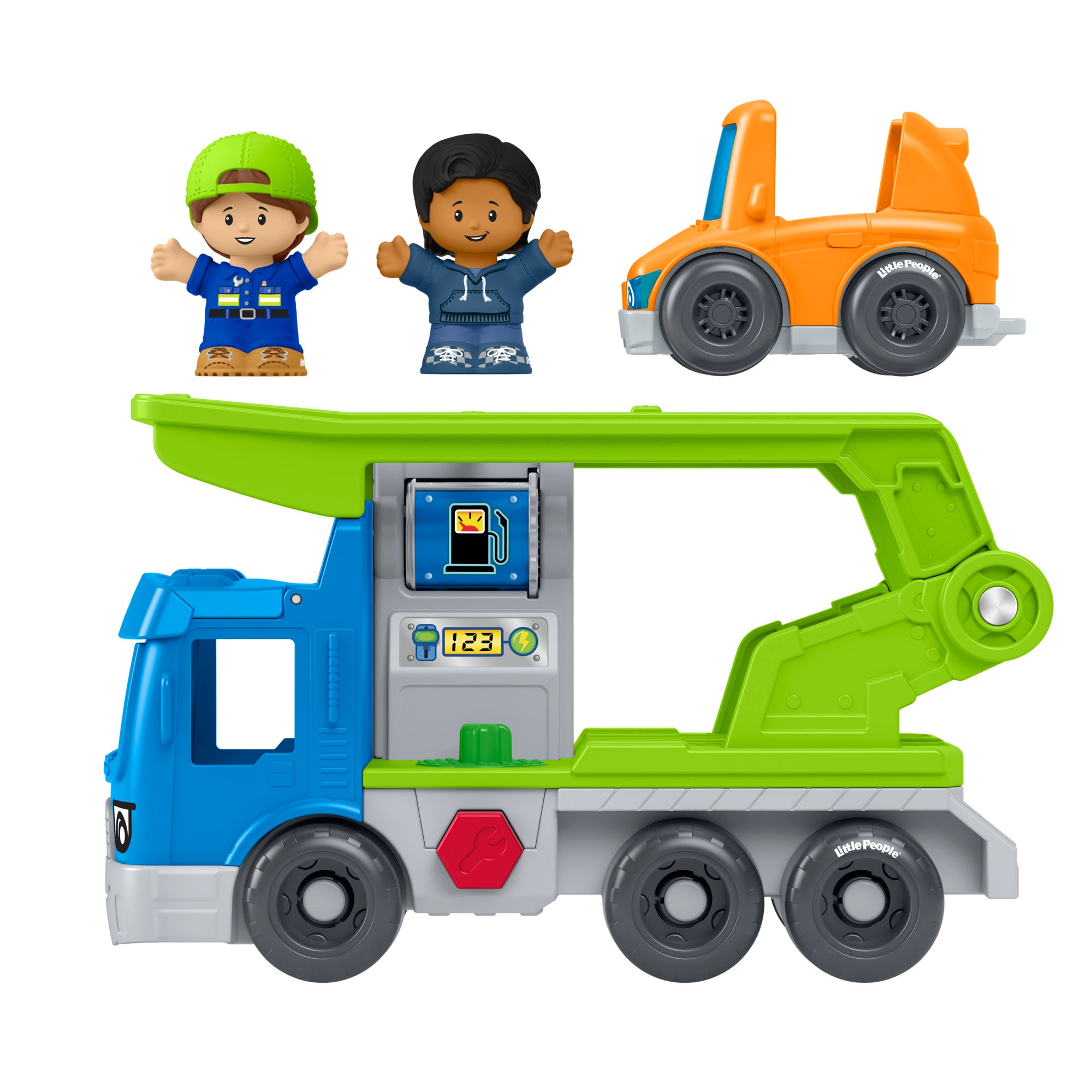 Fisher-Price Little People Load & Roll Hauler Playset