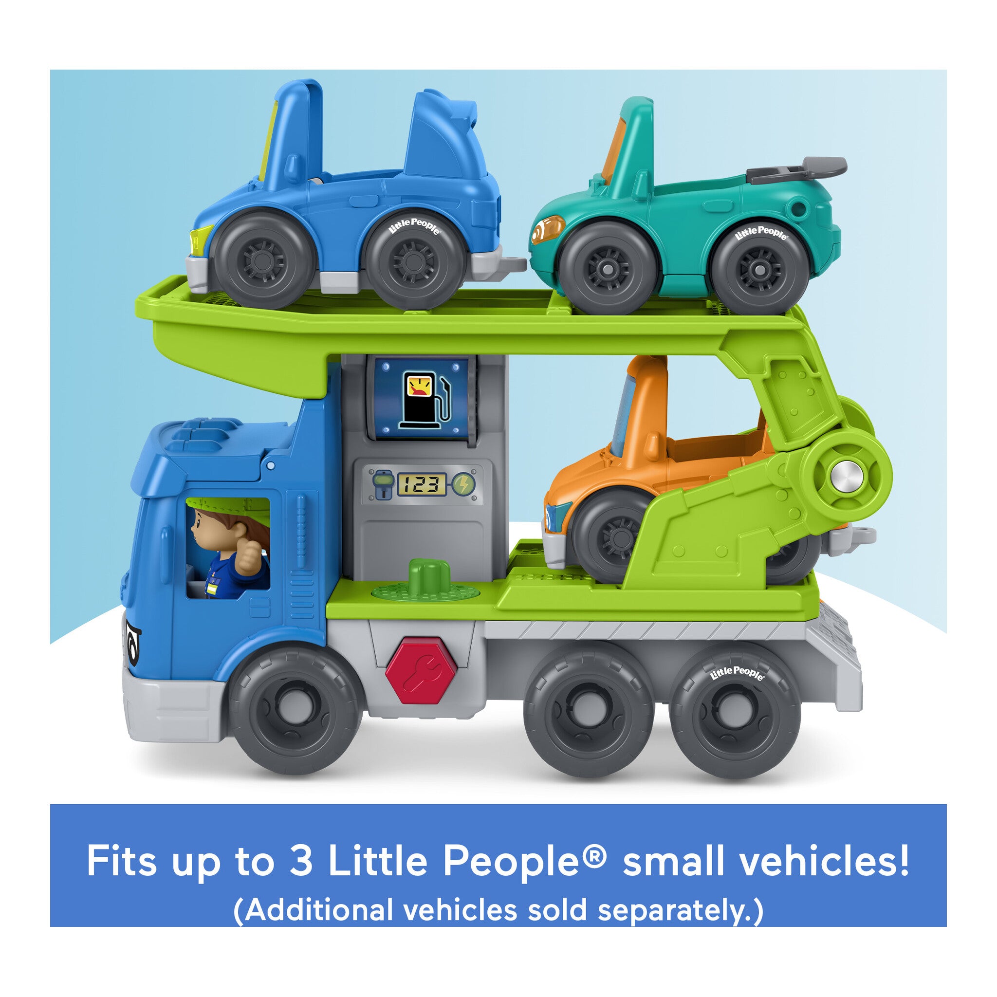 Fisher-Price Little People Load & Roll Hauler Playset