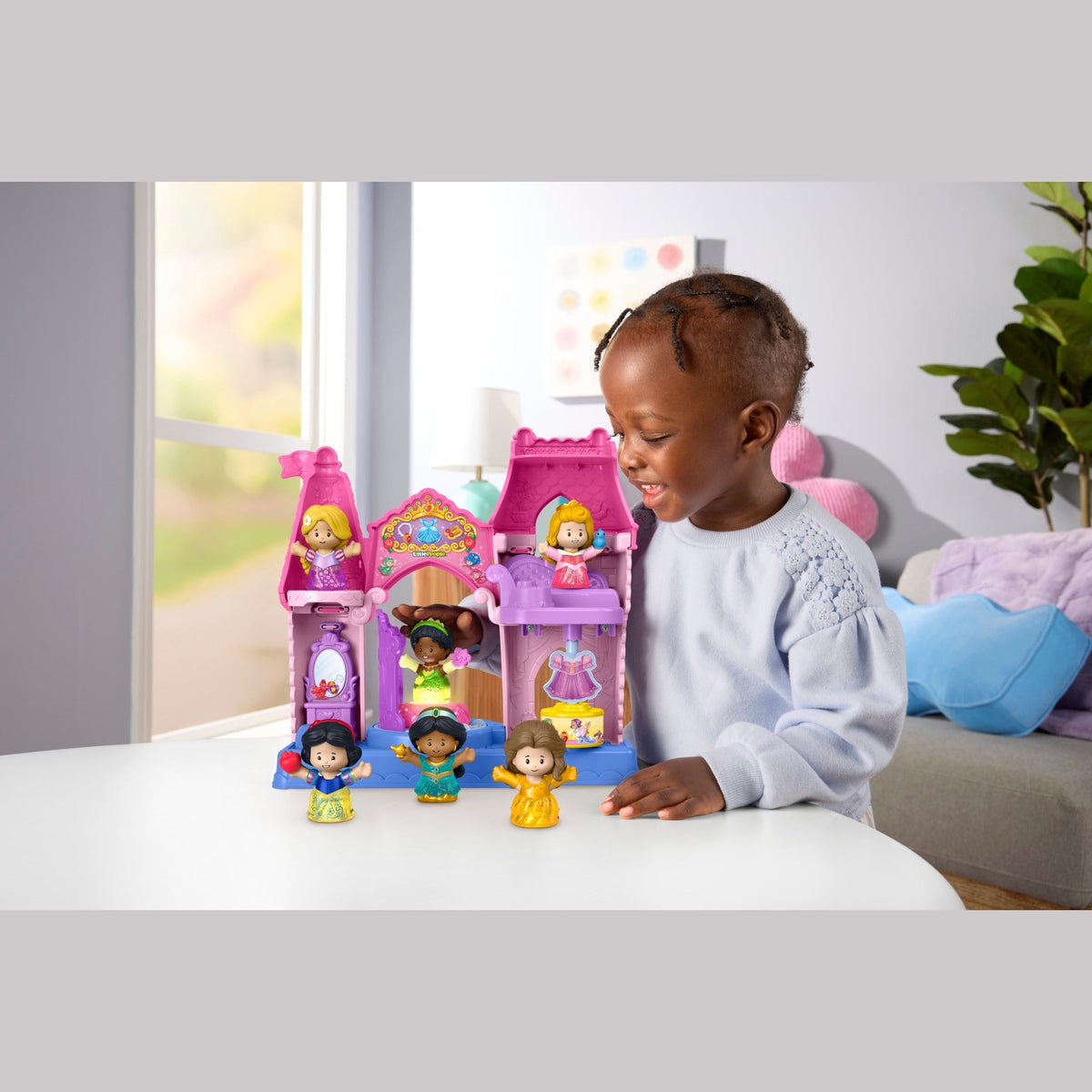 Fisher-Price Little People Disney Princess Shimmer Gowns Figure Set