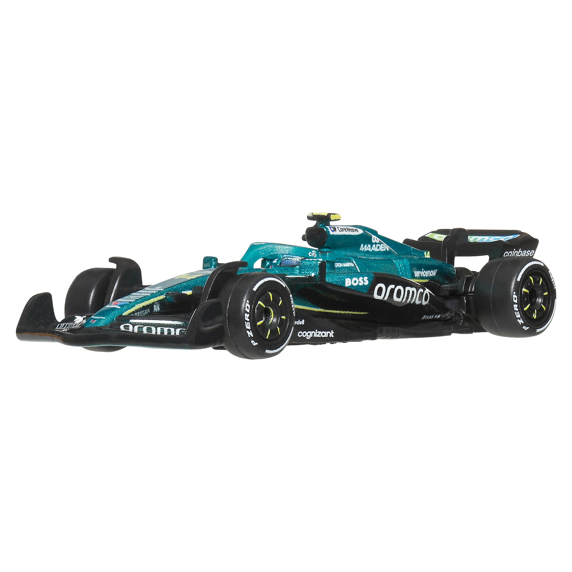Hot Wheels Premium Formula 1 Aston Martin Aramco Fernando Alonso 1:64 Die-Cast Car