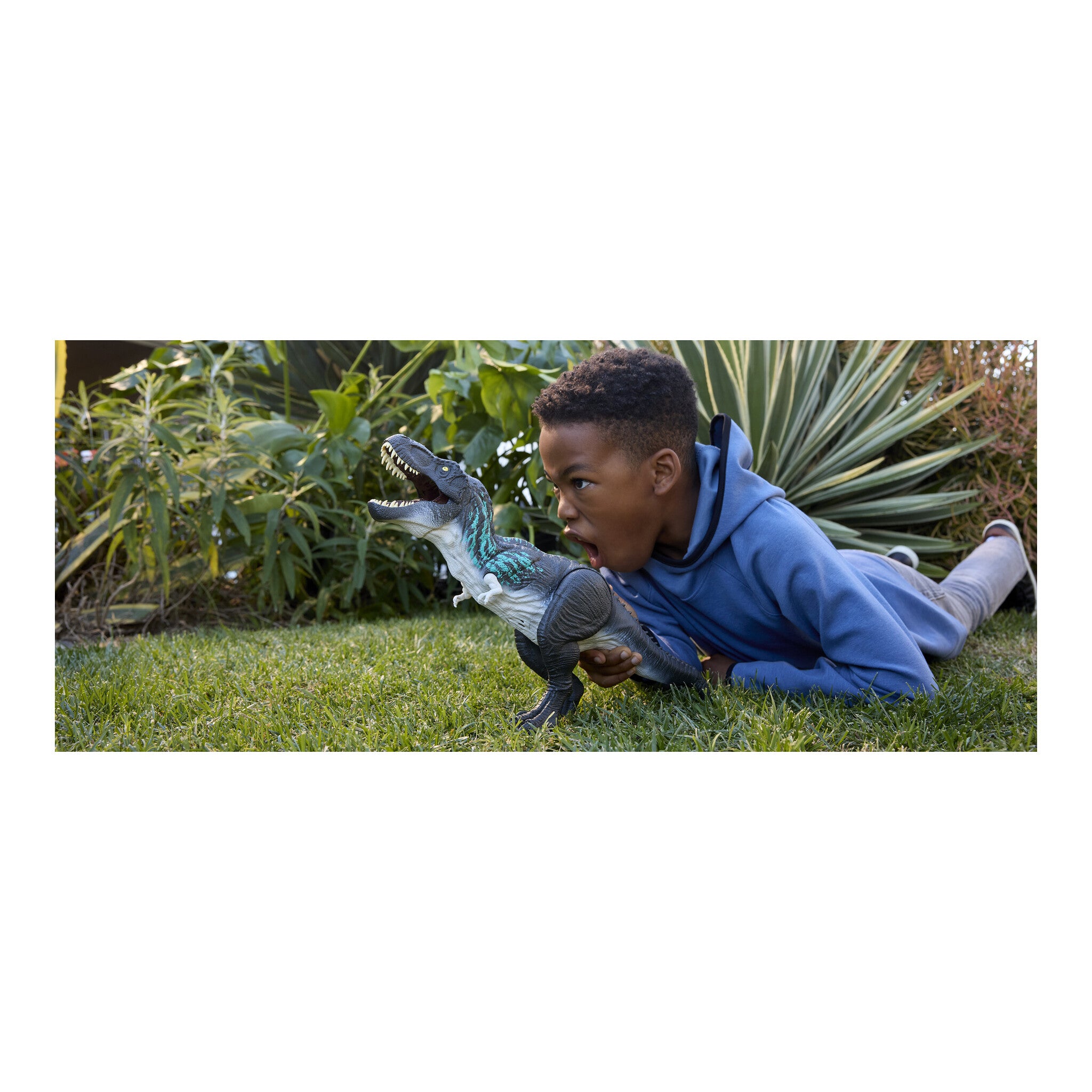 Mattel Jurassic World Muscle Madness T-Rex Action Figure