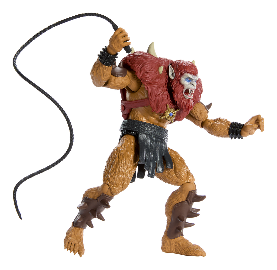 Masters of the Universe Beast Man 5.5-Inch Action Figure with Whip