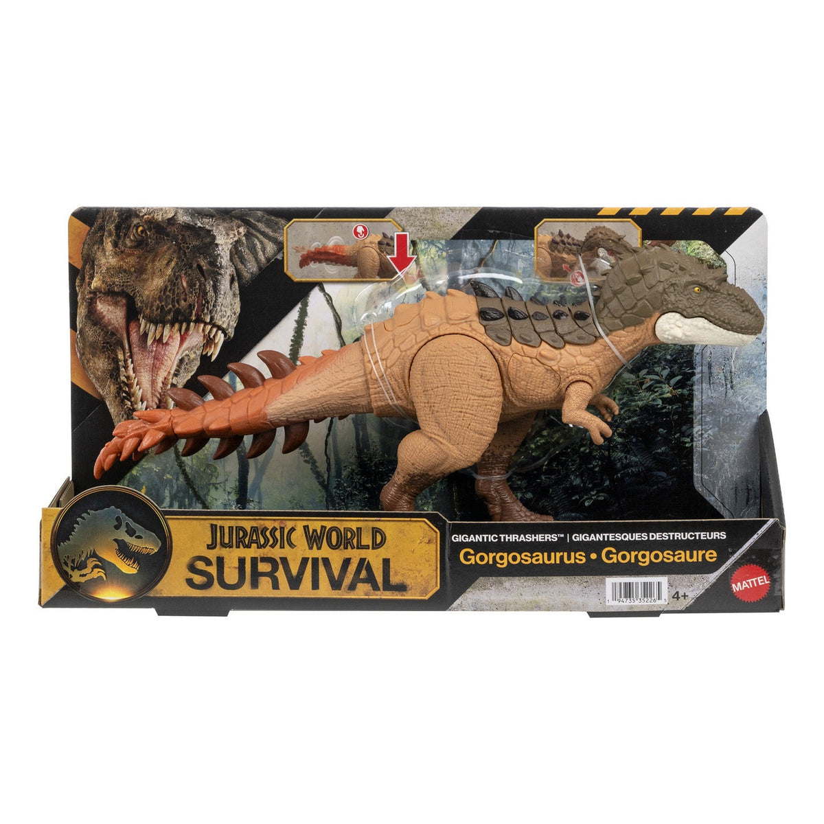 Jurassic World Gigantic Thrashers Gorgosaurus Dinosaur Action Figure