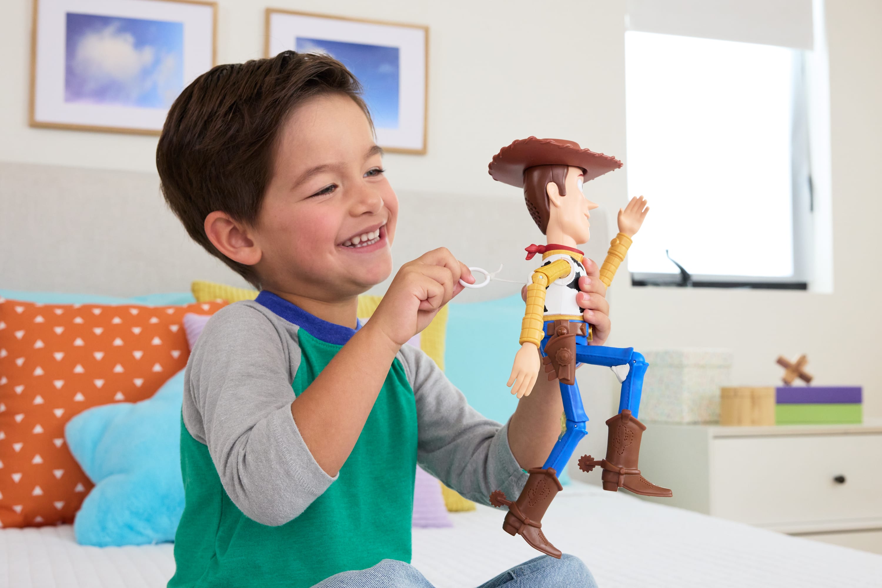 Mattel Disney Pixar Toy Story 5 Running Woody Feature Figure 12-Inch