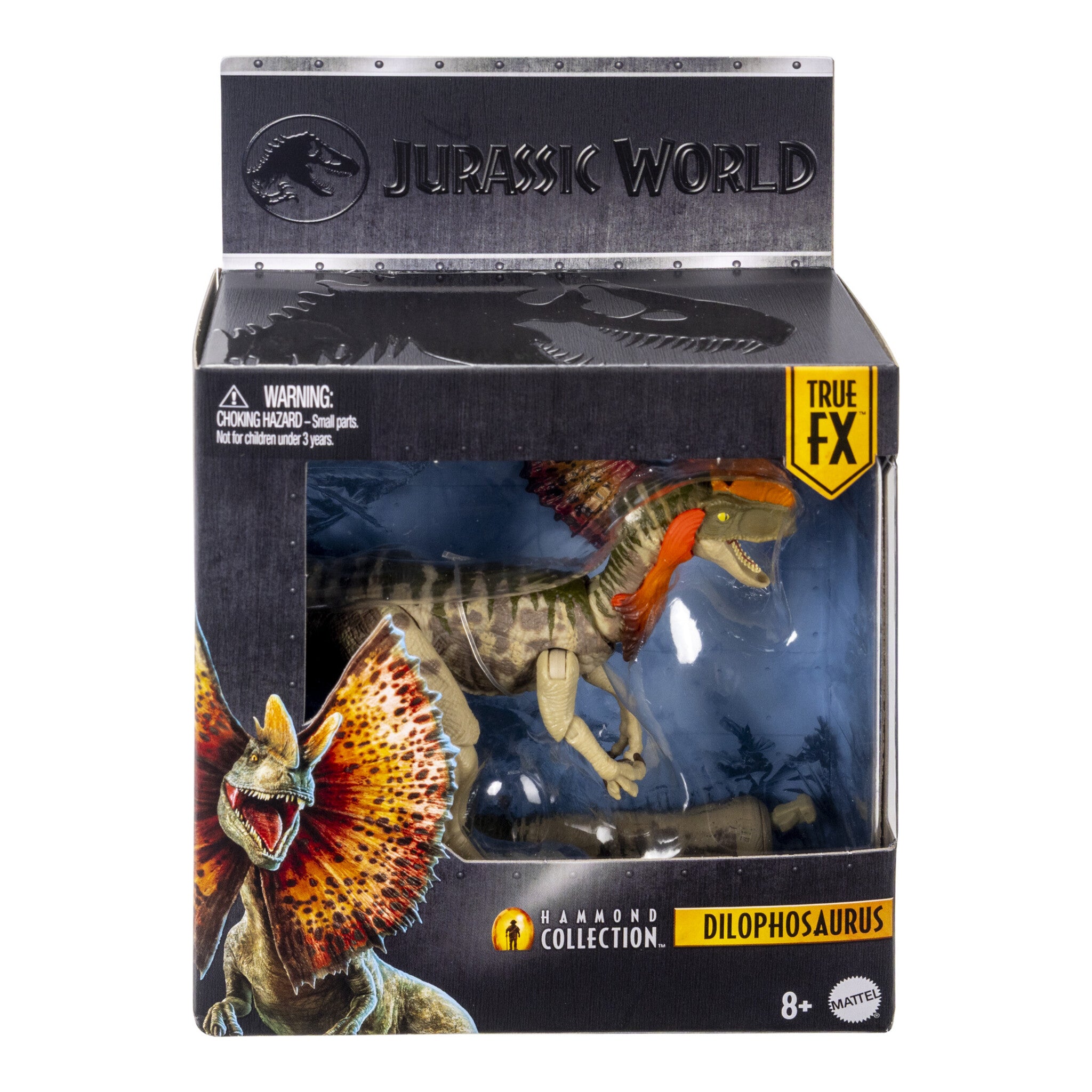 Jurassic World Hammond Collection Dilophosaurus Dinosaur Figure