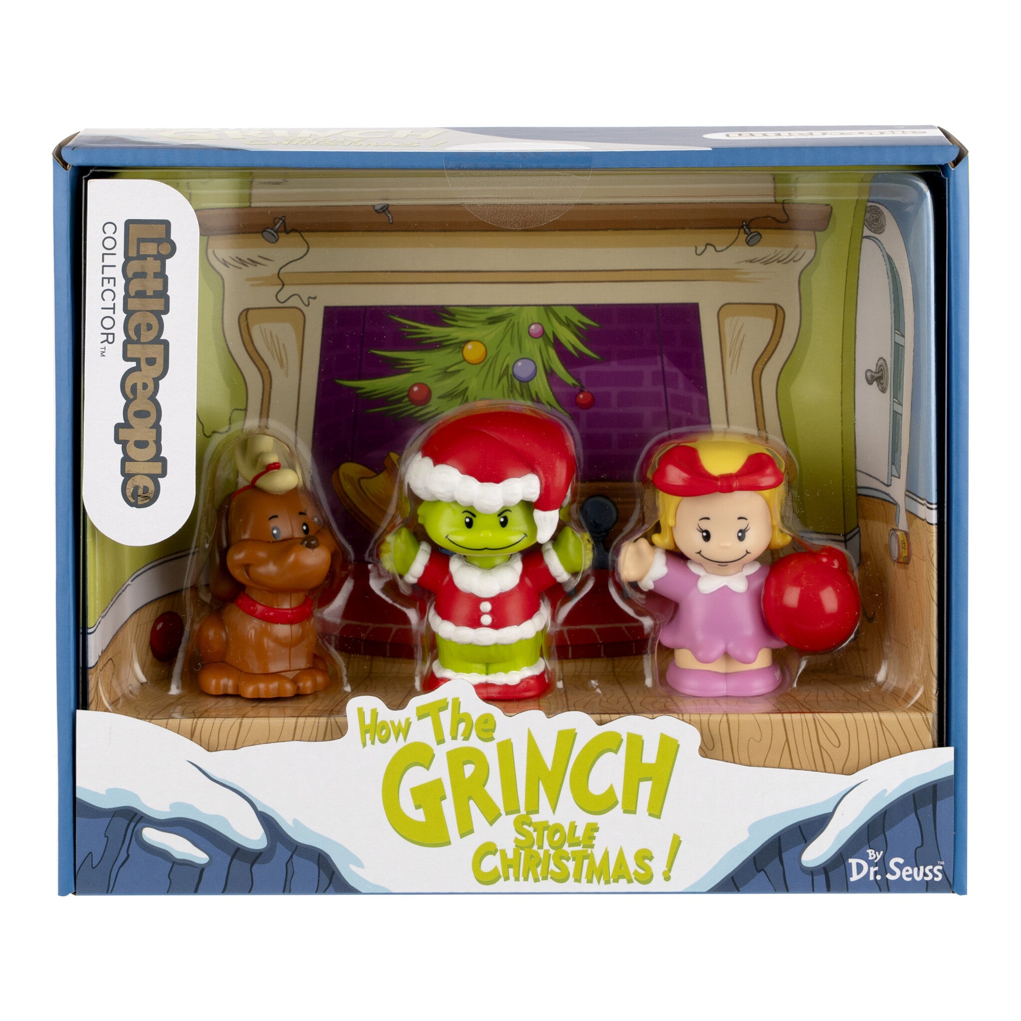 Fisher-Price Little People Collector The Grinch Figure Set