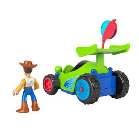Mattel Imaginext Toy Story Woody Remote Control Vehicle Deluxe Edition Authentic
