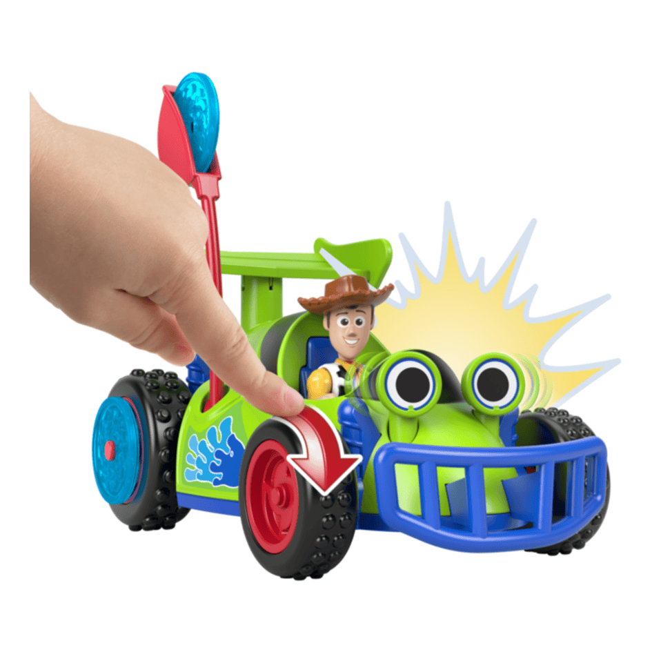 Mattel Imaginext Toy Story Woody Remote Control Vehicle Deluxe Edition Authentic