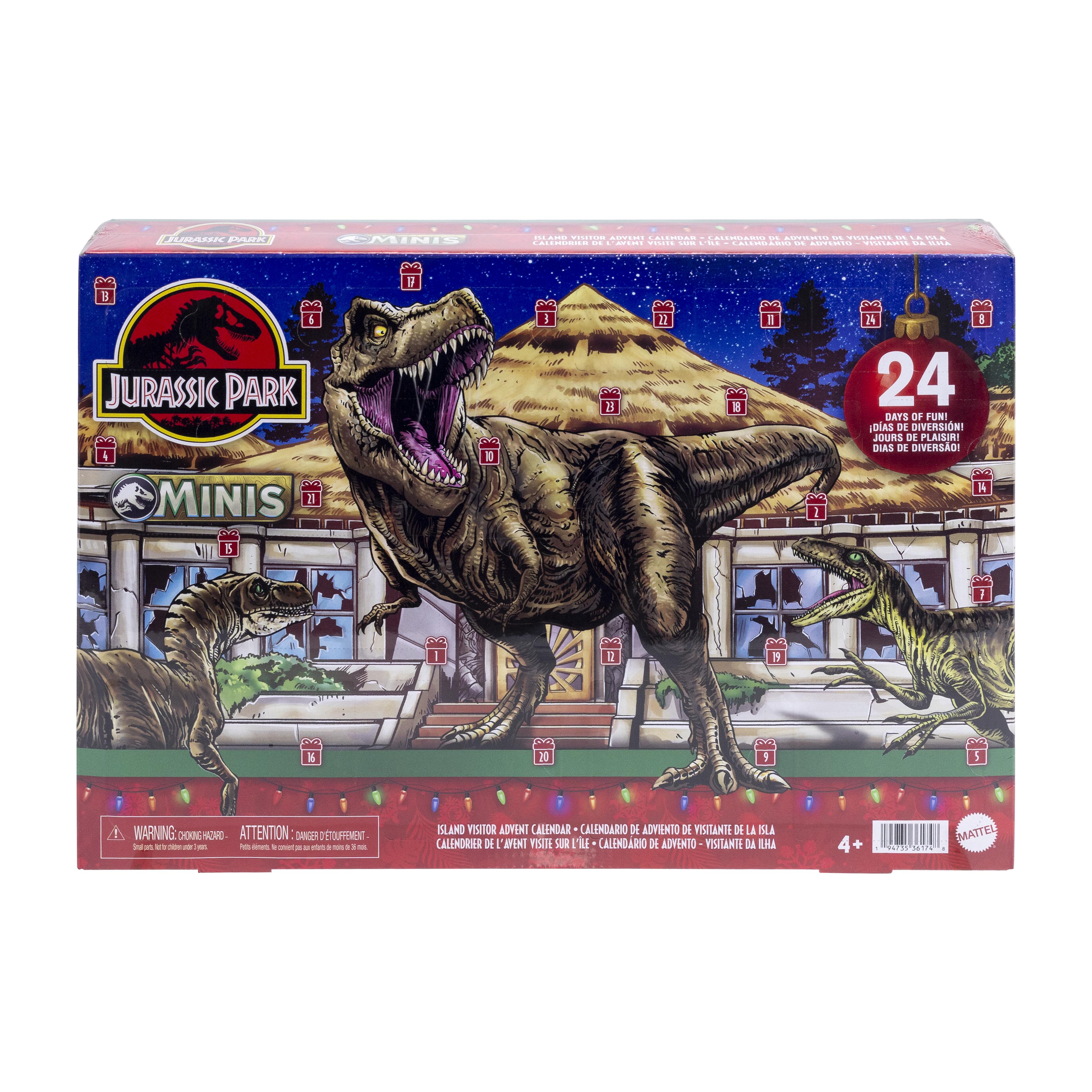 Mattel Jurassic World Minis Island Visitor Advent Calendar