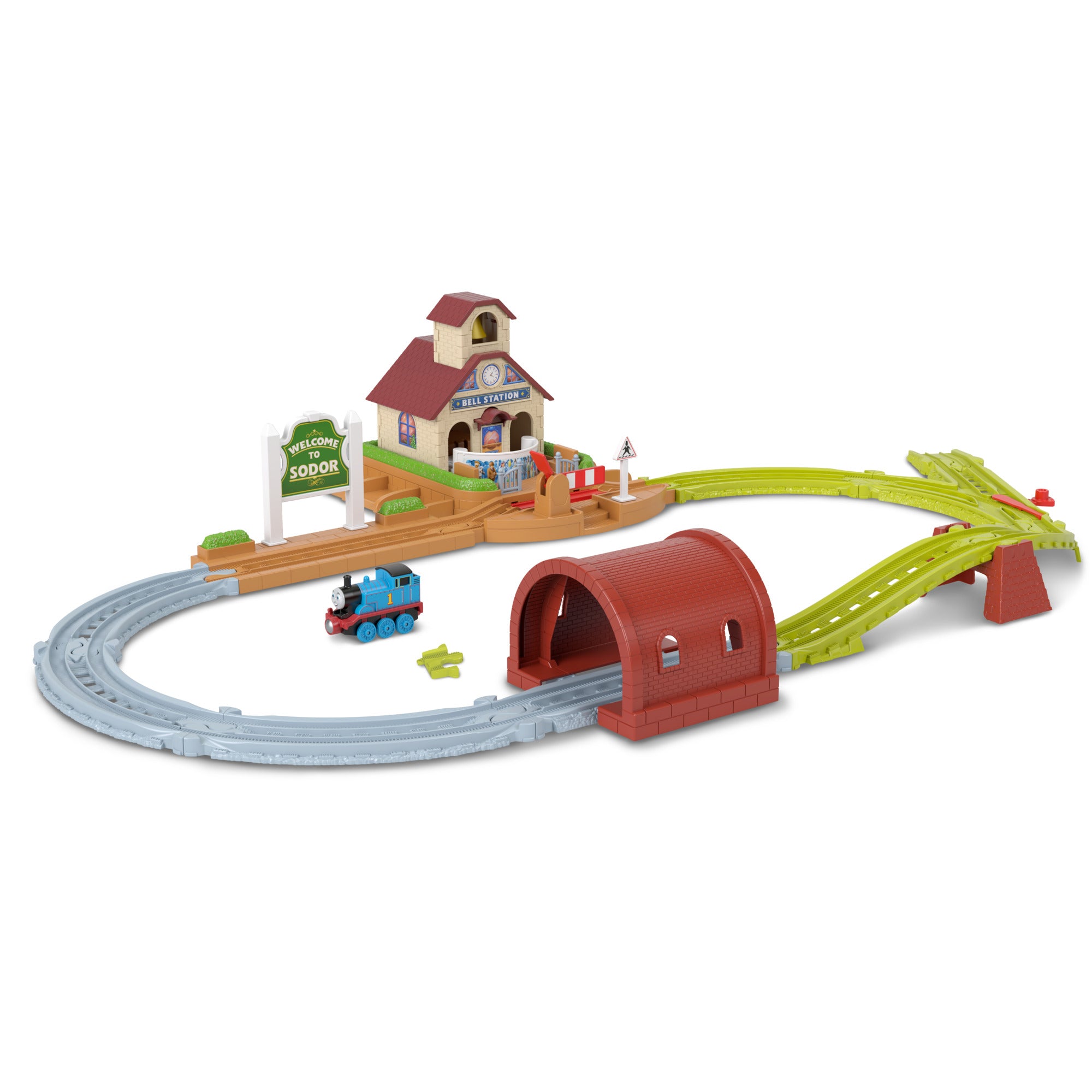 Thomas & Friends Bell Station Push-Along Train Set