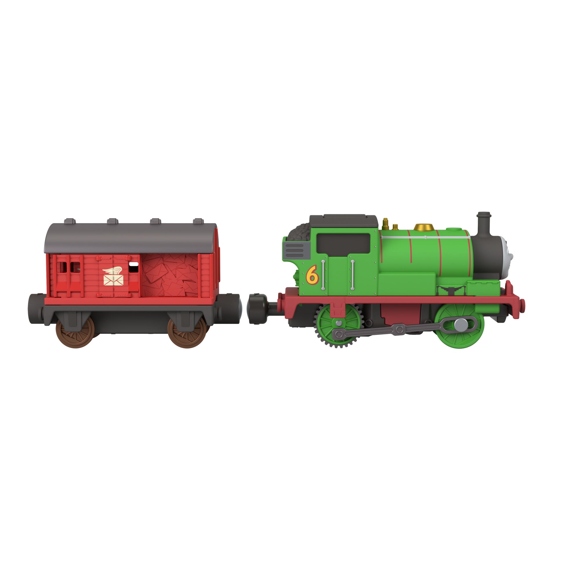 Thomas & Friends Motorized Percy Engine with Mail Car