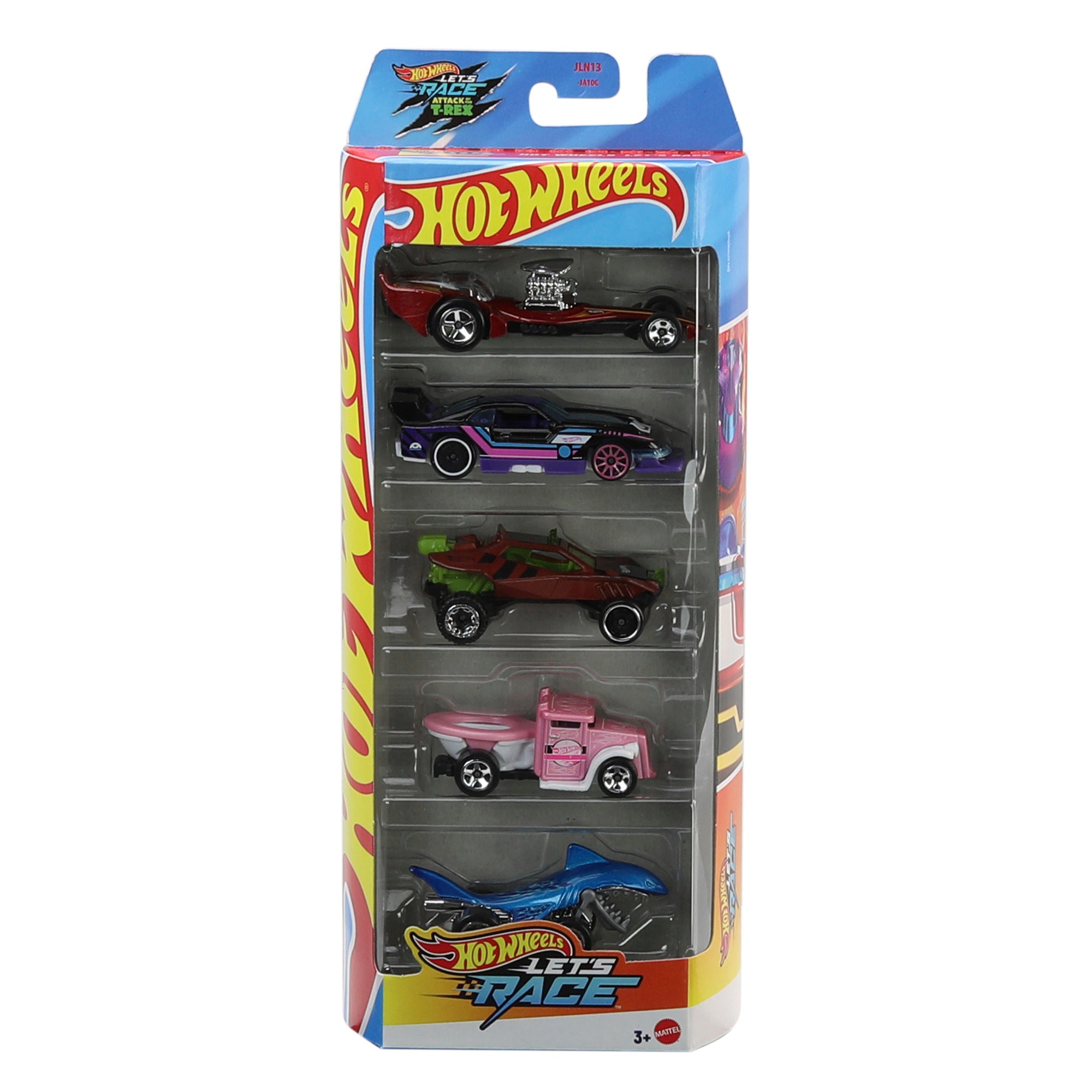 Hot Wheels Let’s Race 5-Pack Die-Cast Toy Cars