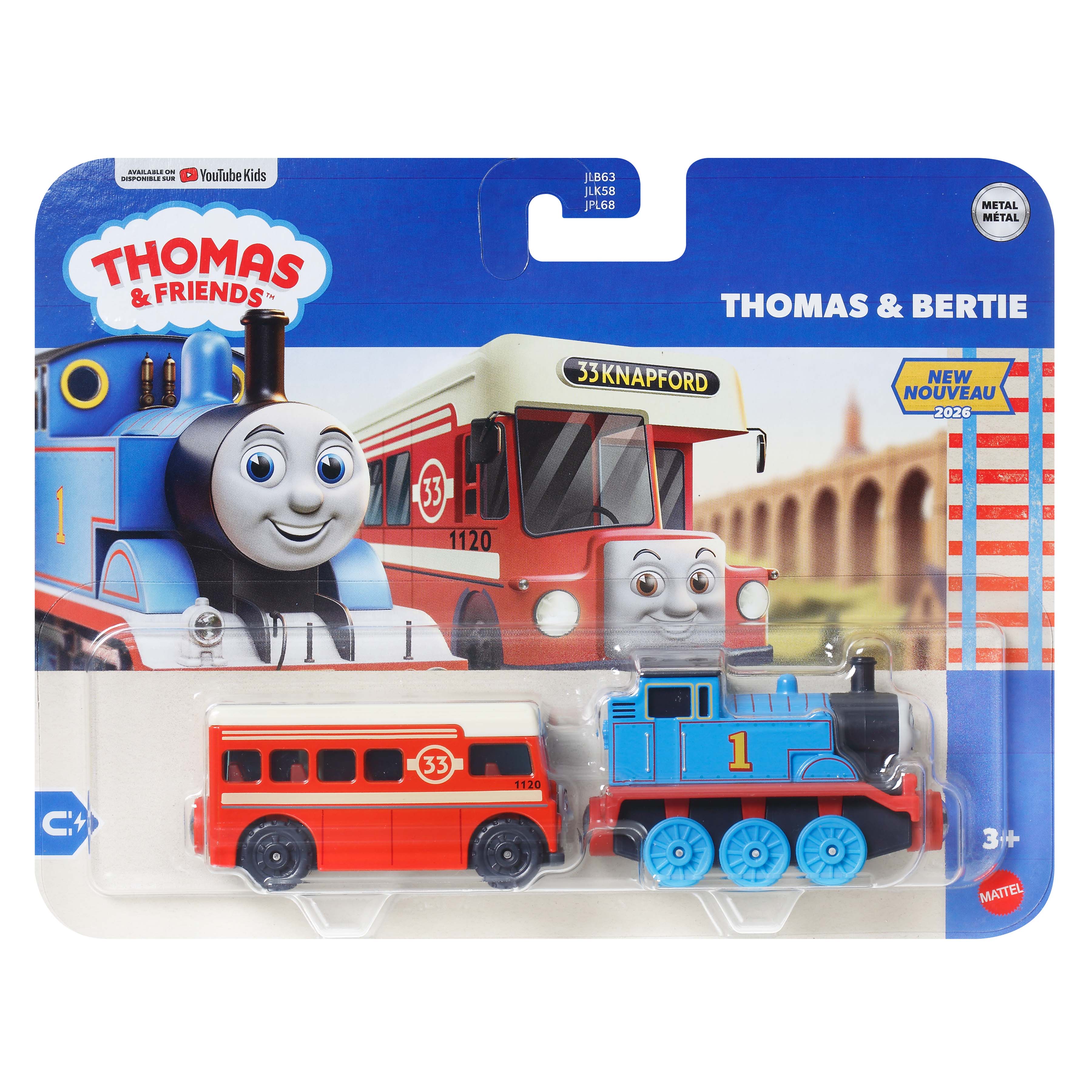Thomas & Friends Deluxe Metal Engines Thomas & Bert 2-Pack